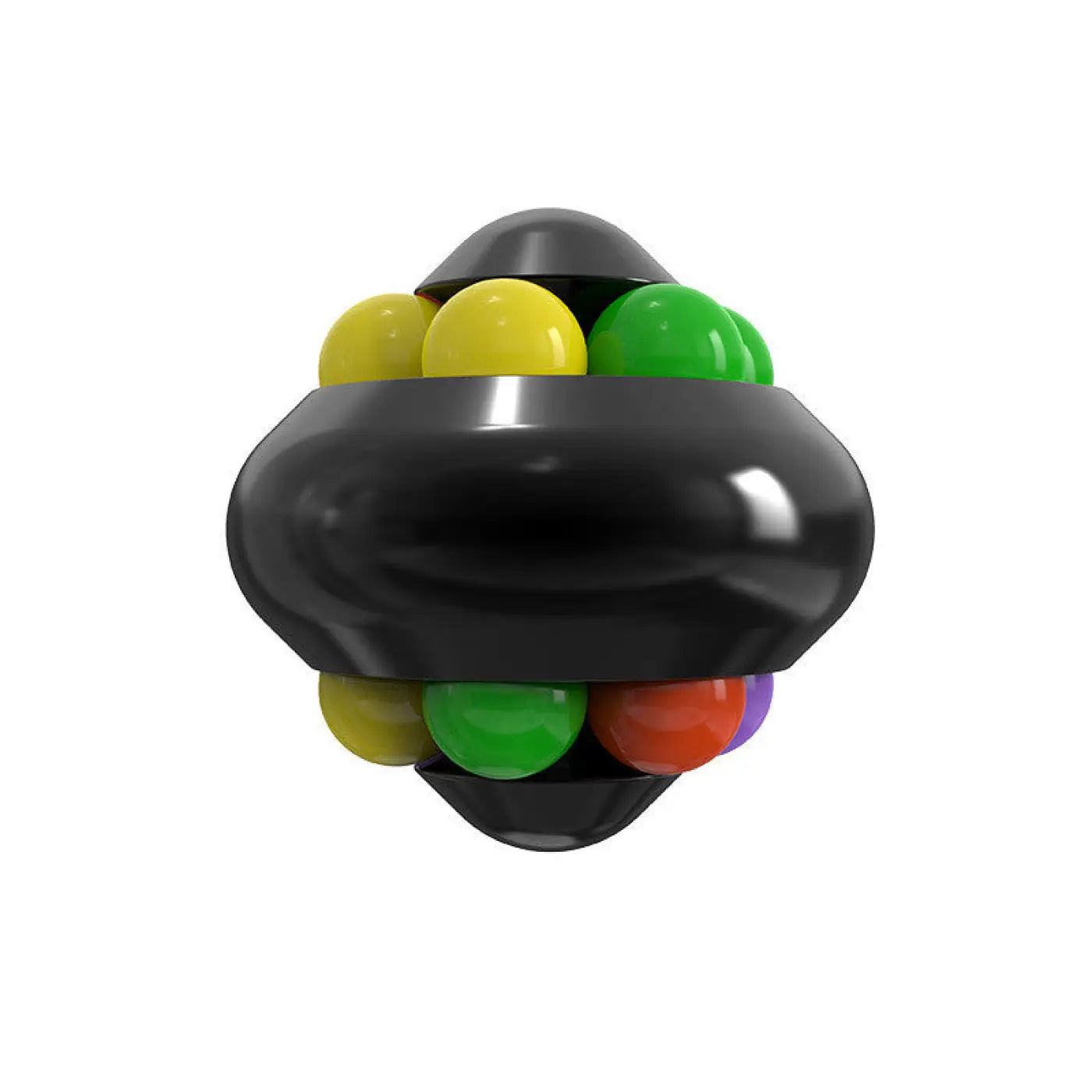 The Ball Depot novelty ball: Aluminum Alloy Psychedelic Magic Educational Ball