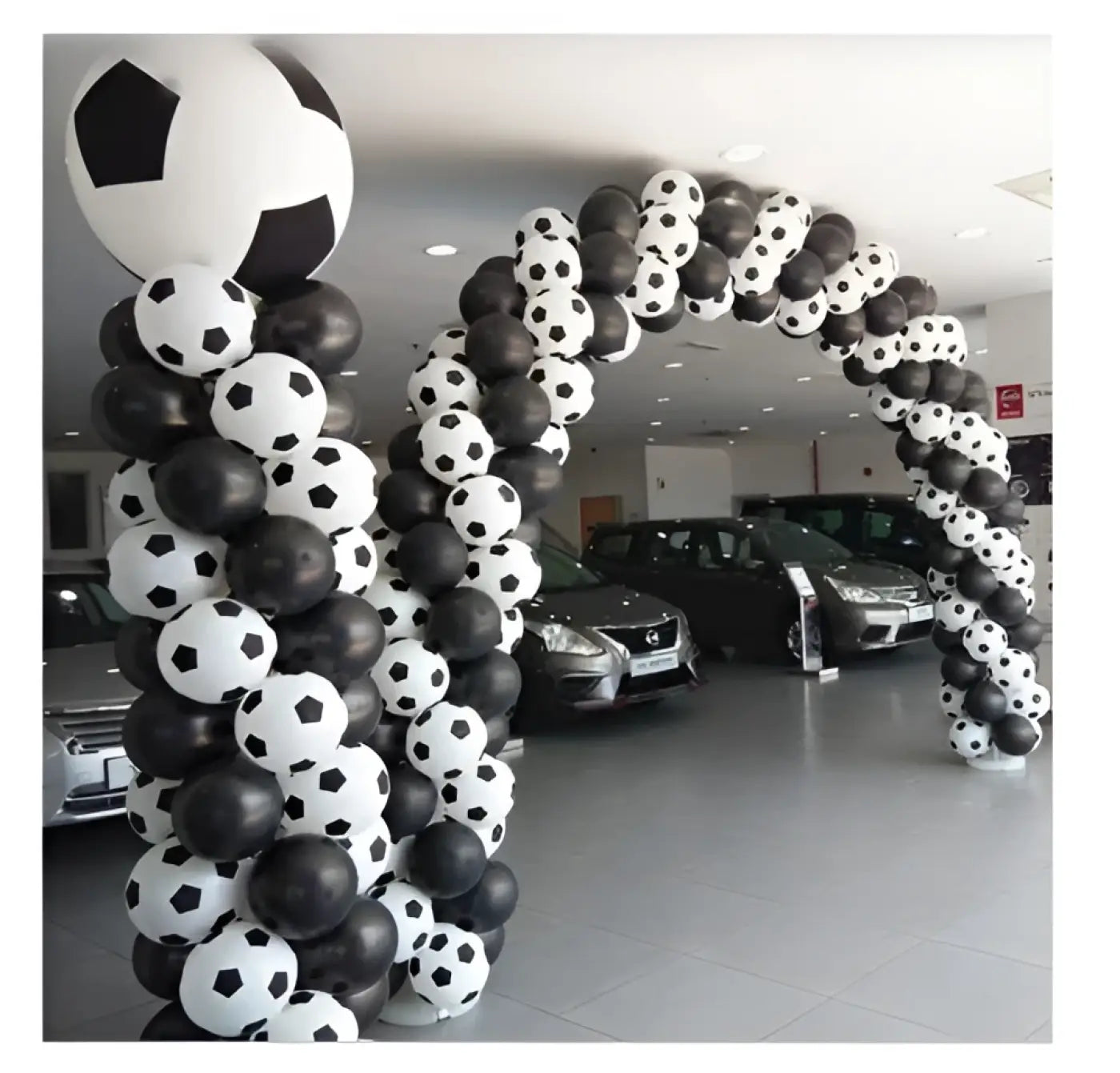 The Ball Depot novelty ball: Aluminum Soccer Balloon