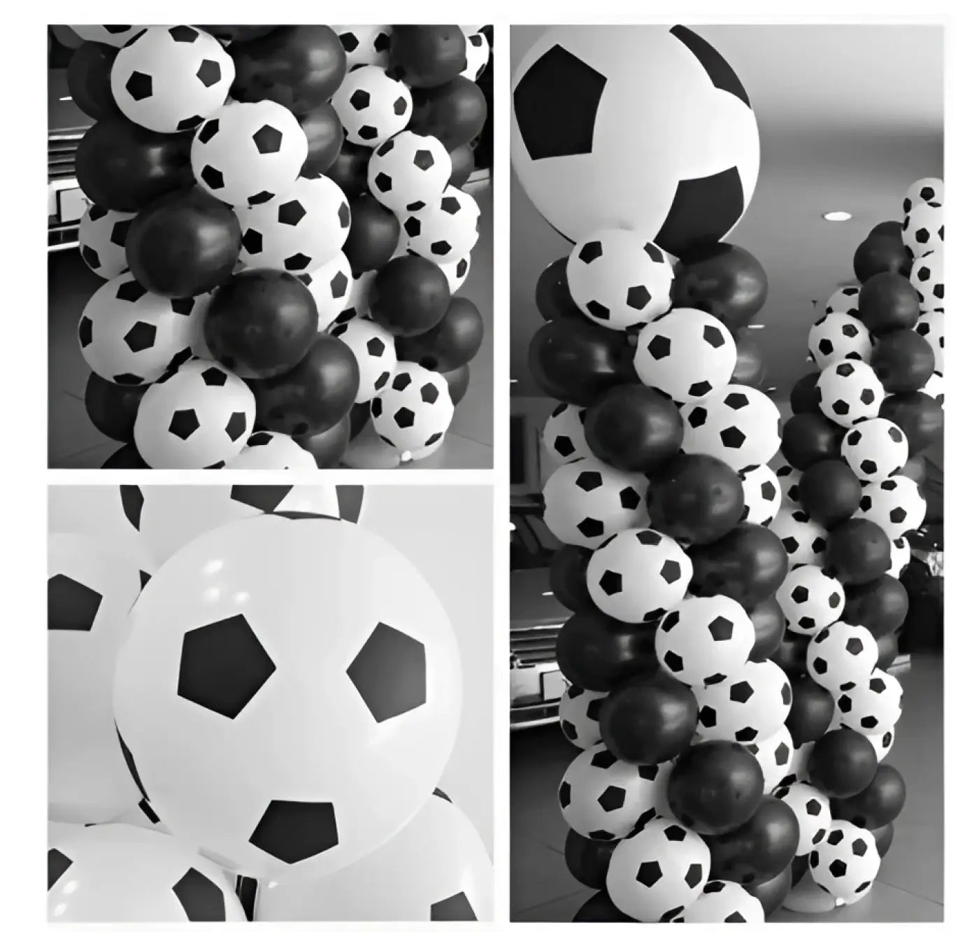 The Ball Depot novelty ball: Aluminum Soccer Balloon