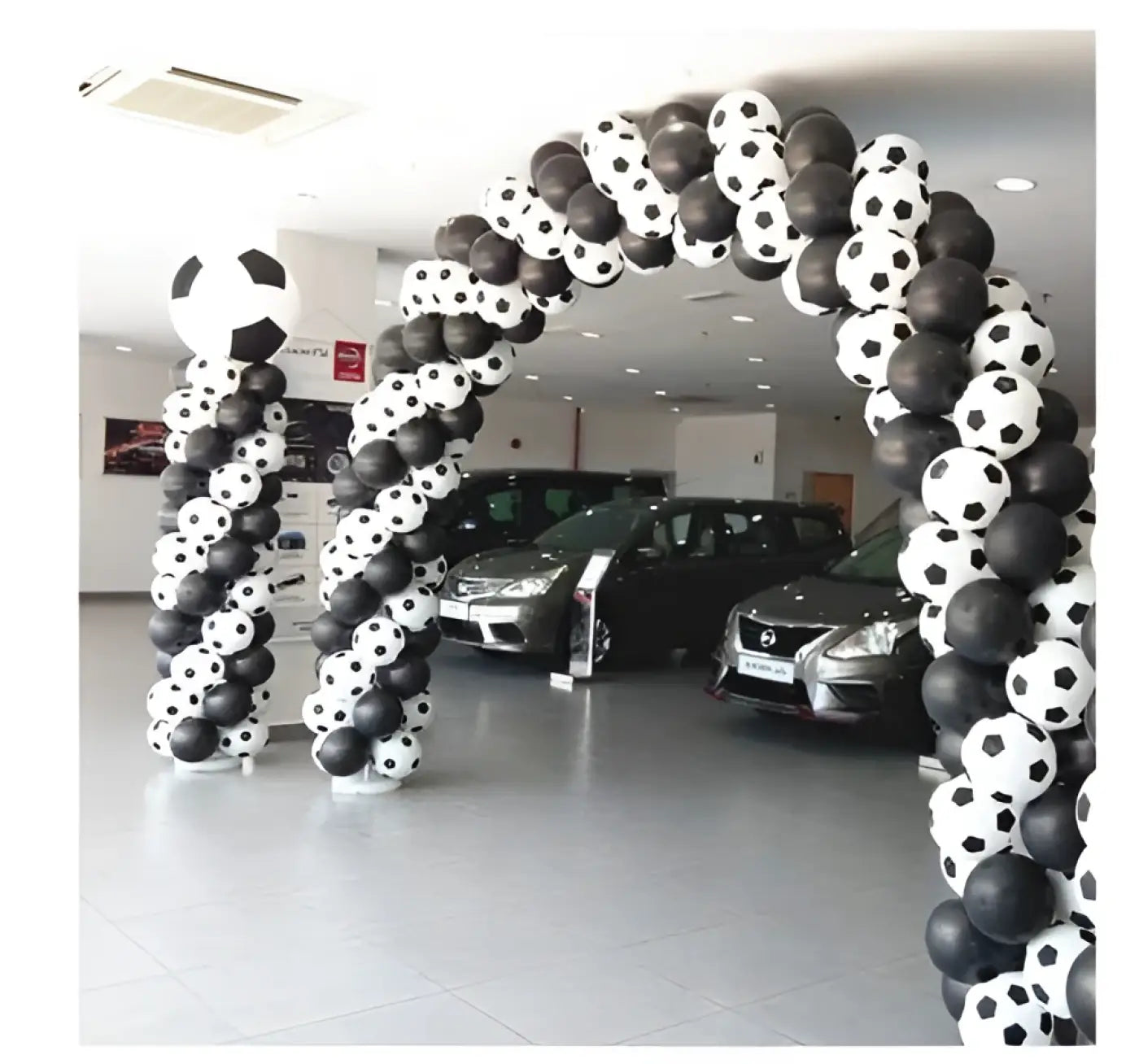 The Ball Depot novelty ball: Aluminum Soccer Balloon