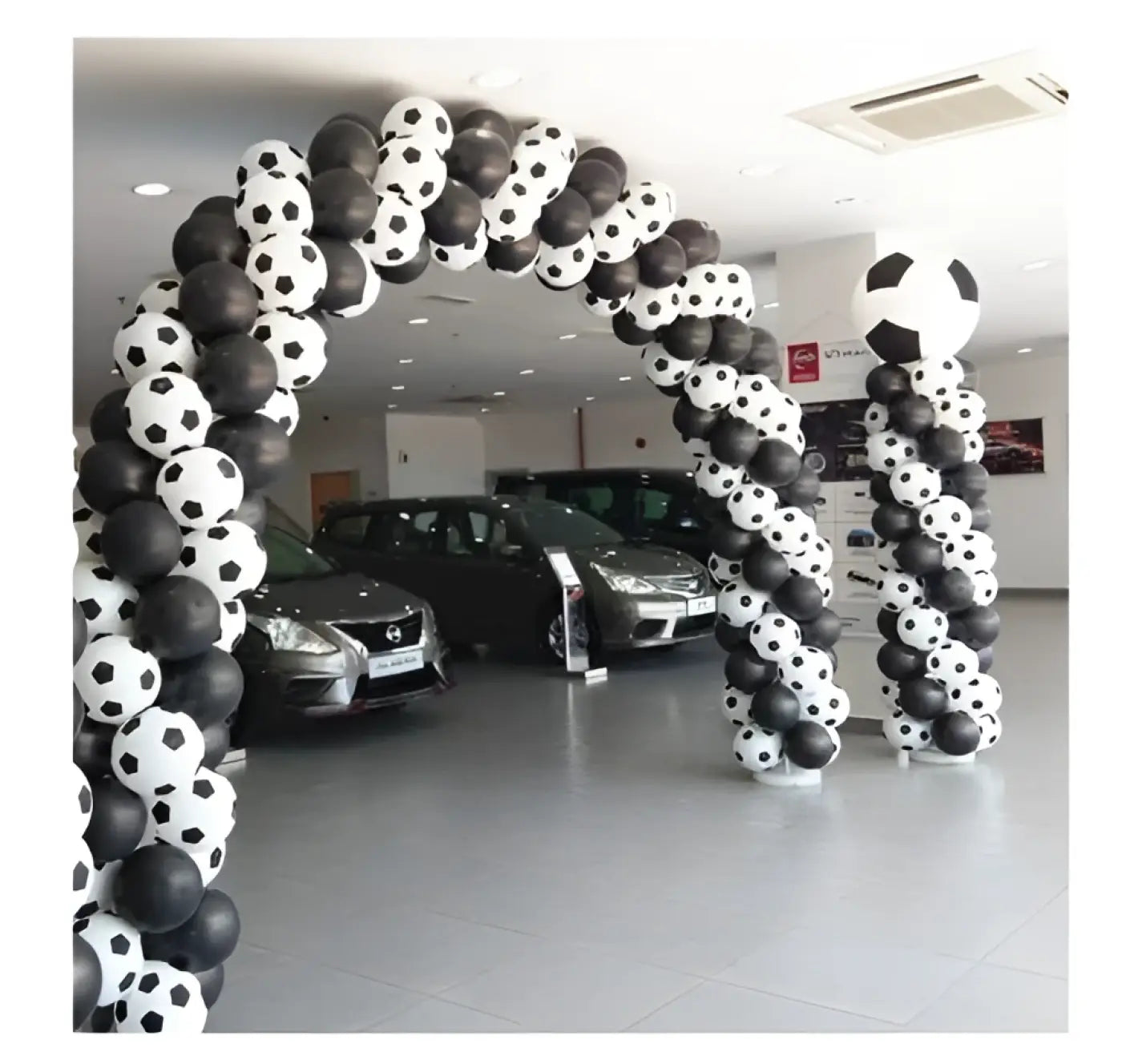 The Ball Depot novelty ball: Aluminum Soccer Balloon