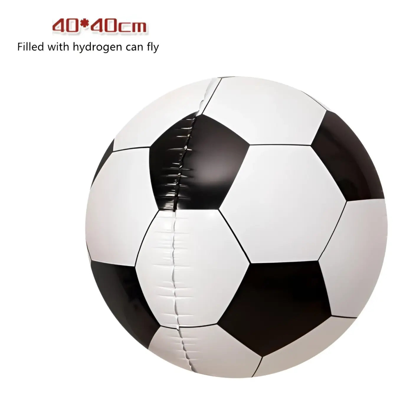 The Ball Depot novelty ball: Aluminum Soccer Balloon