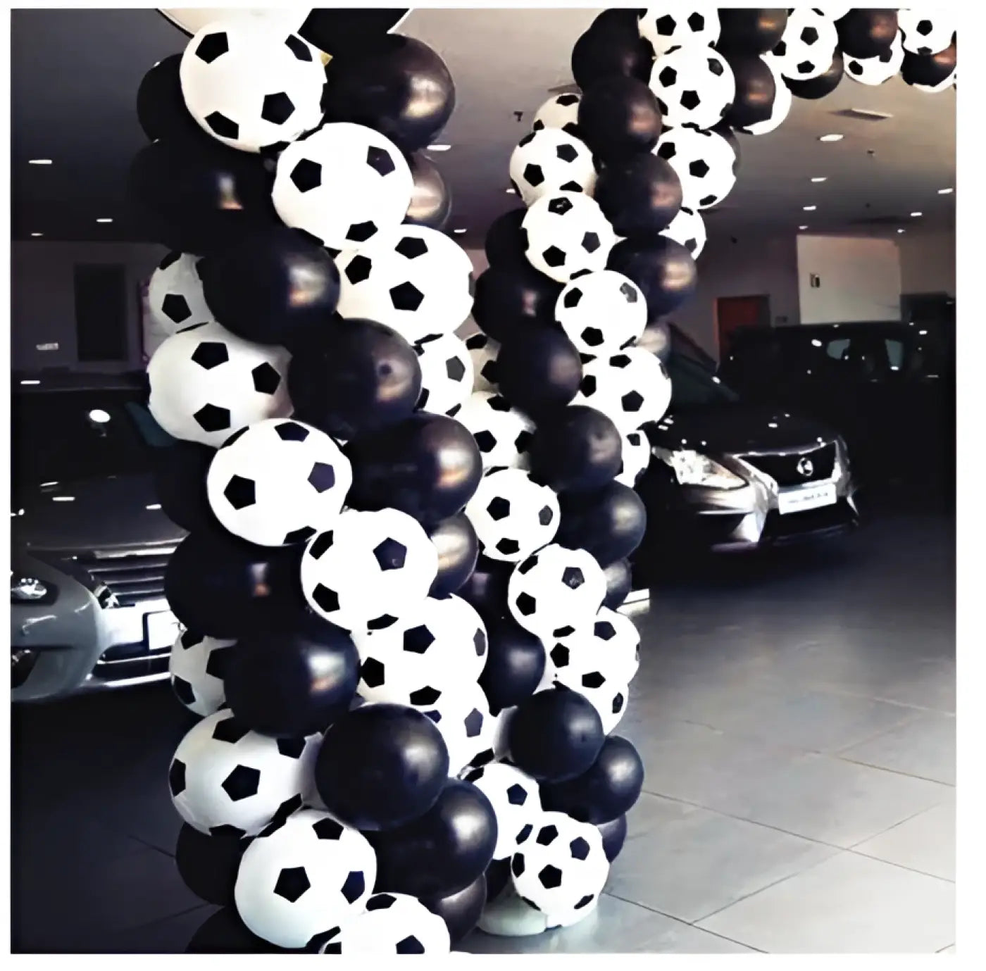 The Ball Depot novelty ball: Aluminum Soccer Balloon