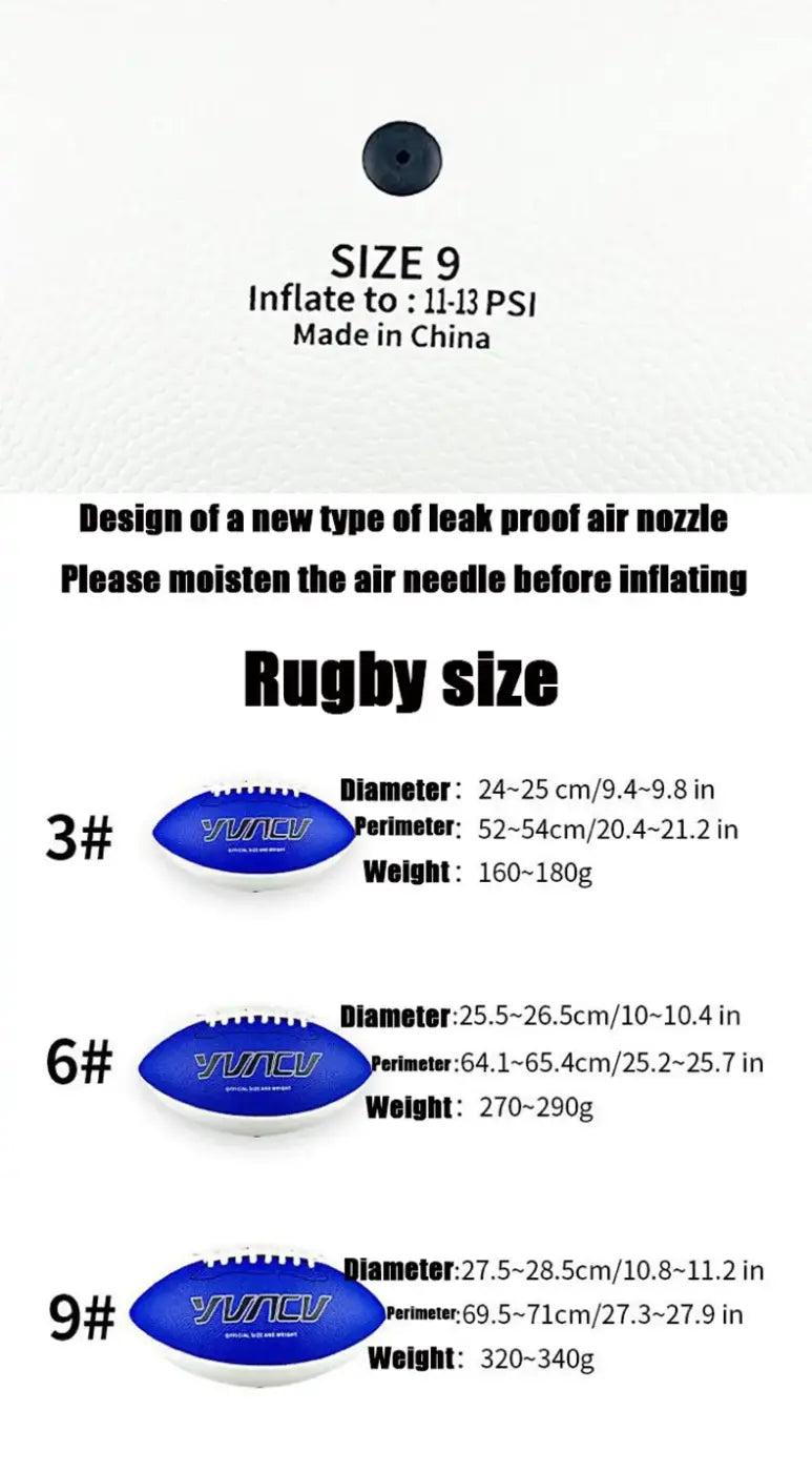 The Ball Depot american football: American football game training ball