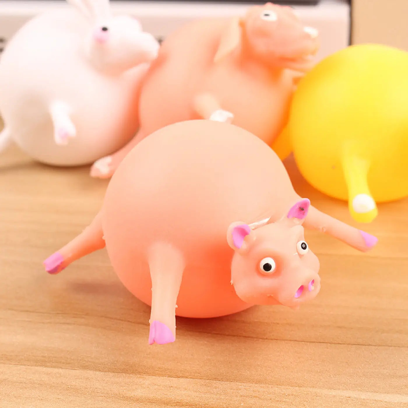 The Ball Depot novelty animal ball: Animal Soft Rubber Inflatable Balls