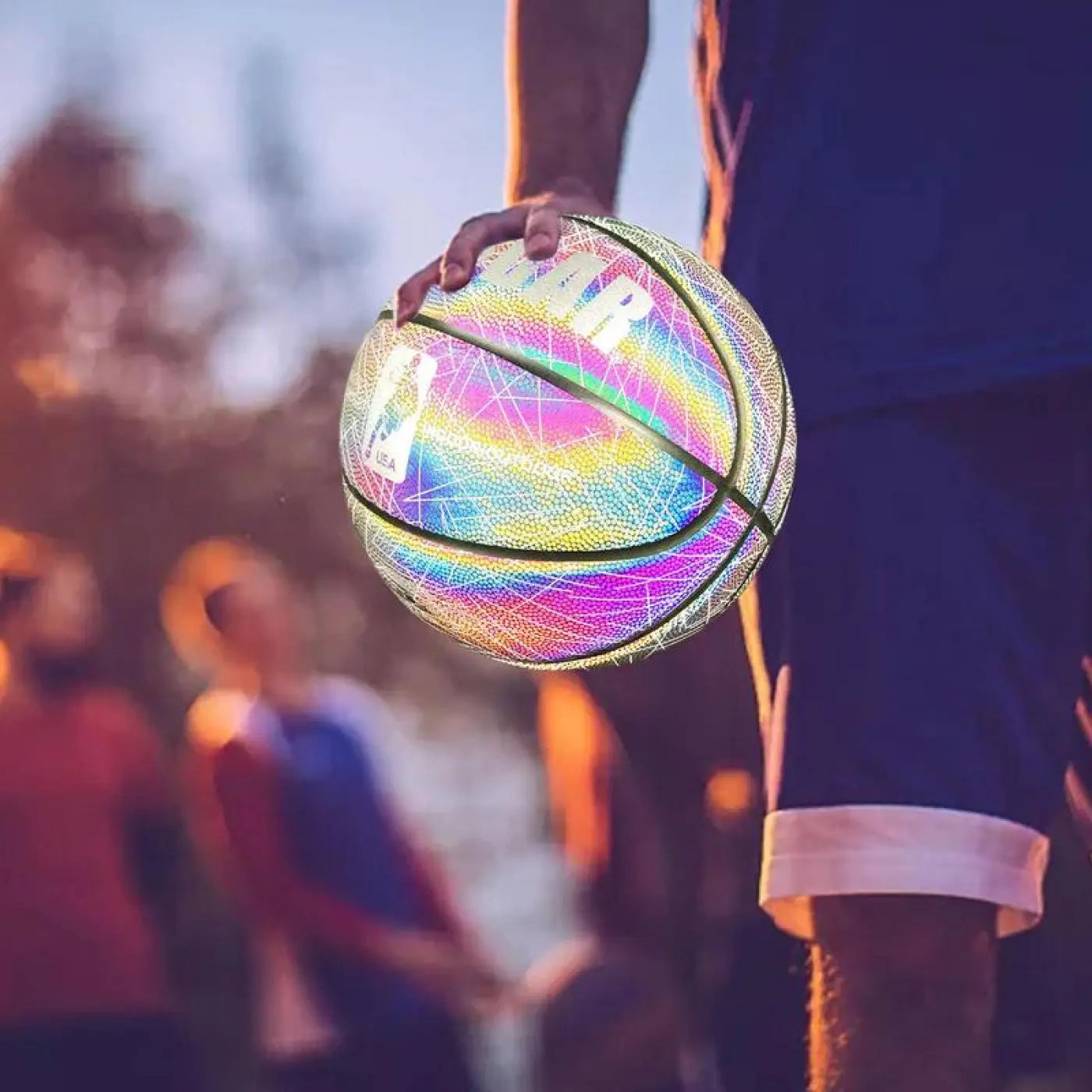 The Ball Depot basketball: Anti-slip Reflective Basketball