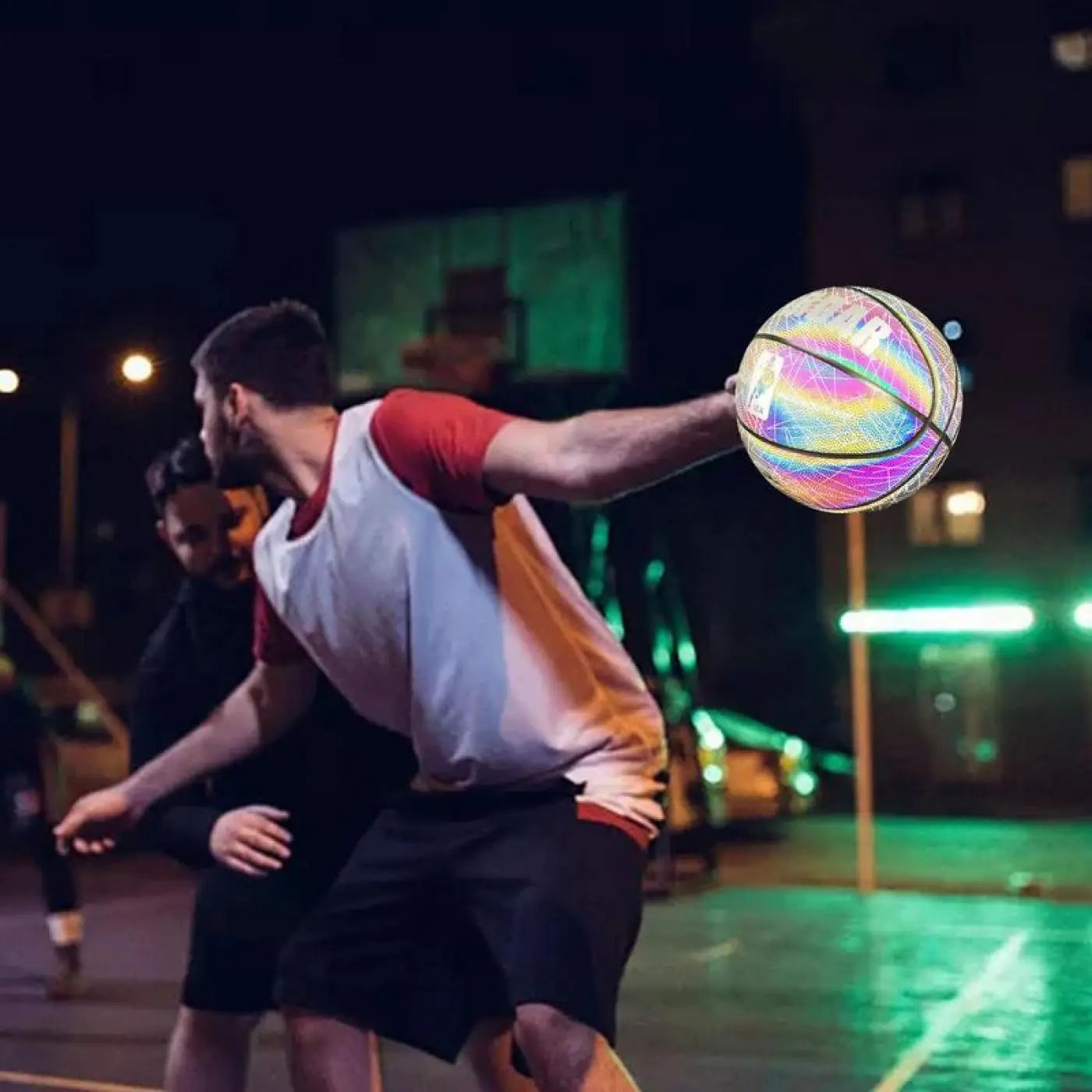 The Ball Depot basketball: Anti-slip Reflective Basketball