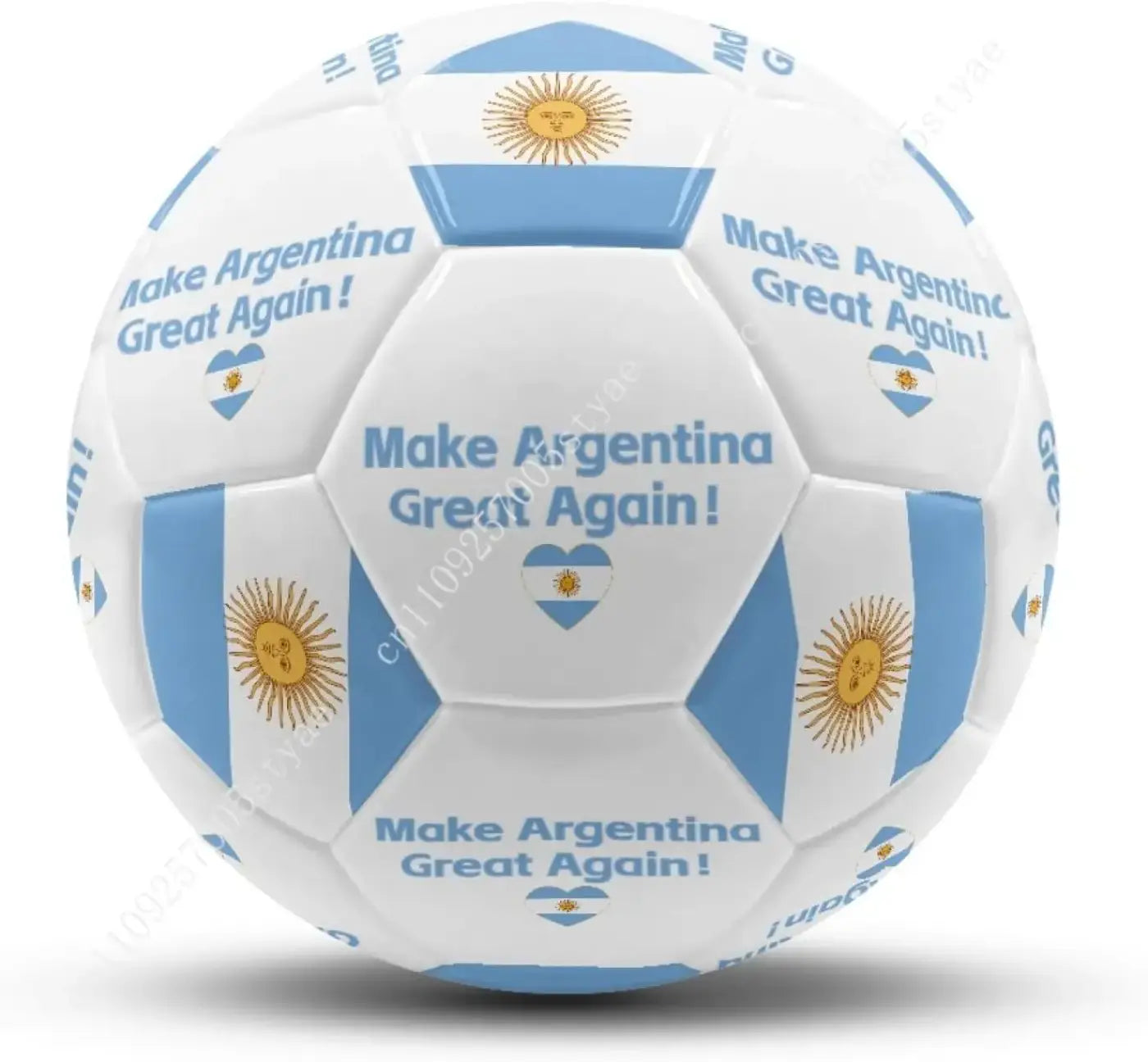 The Ball Depot soccer ball: Argentina Flag Soccer Ball