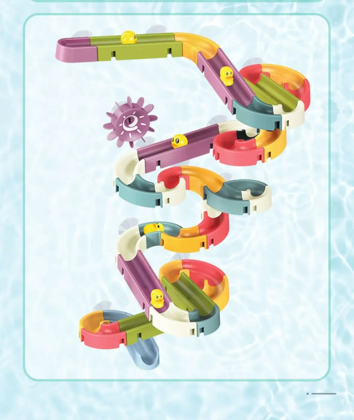 The Ball Depot baby balls: Assembling Track Ball Bath Toy