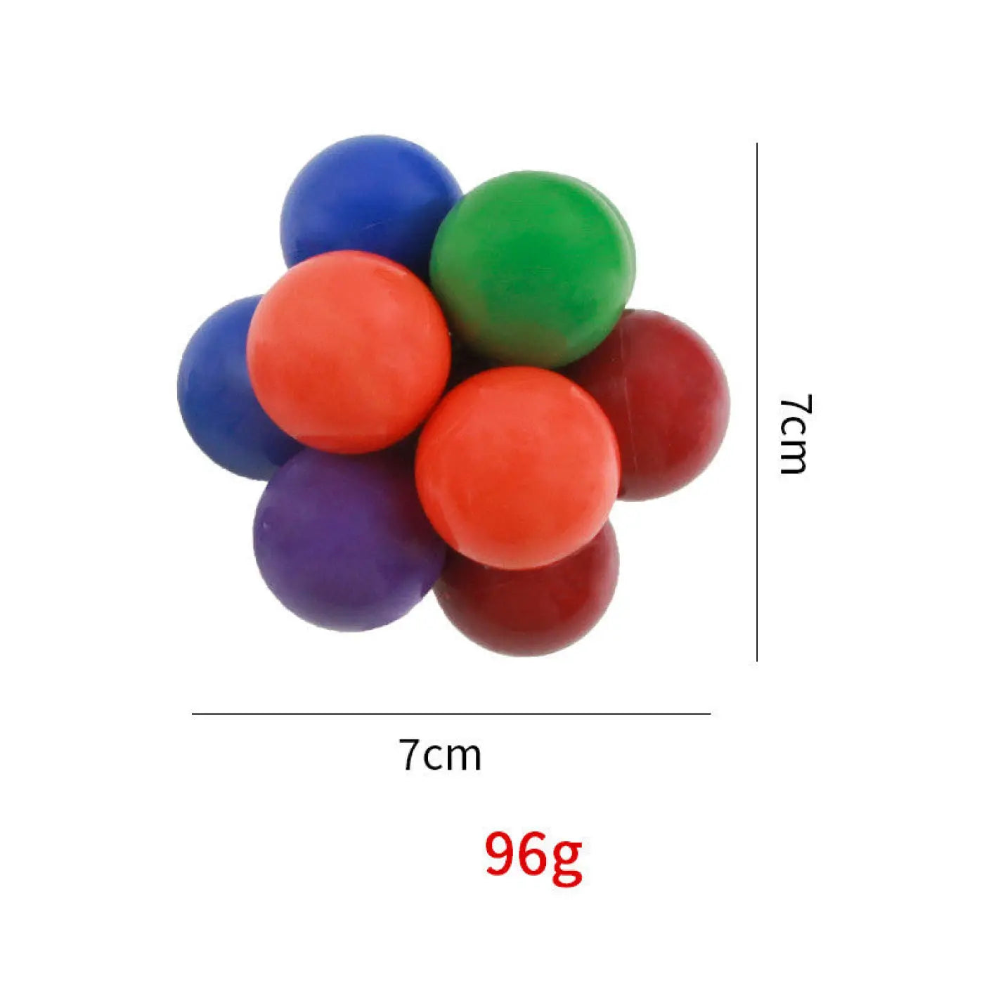 The Ball Depot sensory ball: Atomic Fidget Magic Ball
