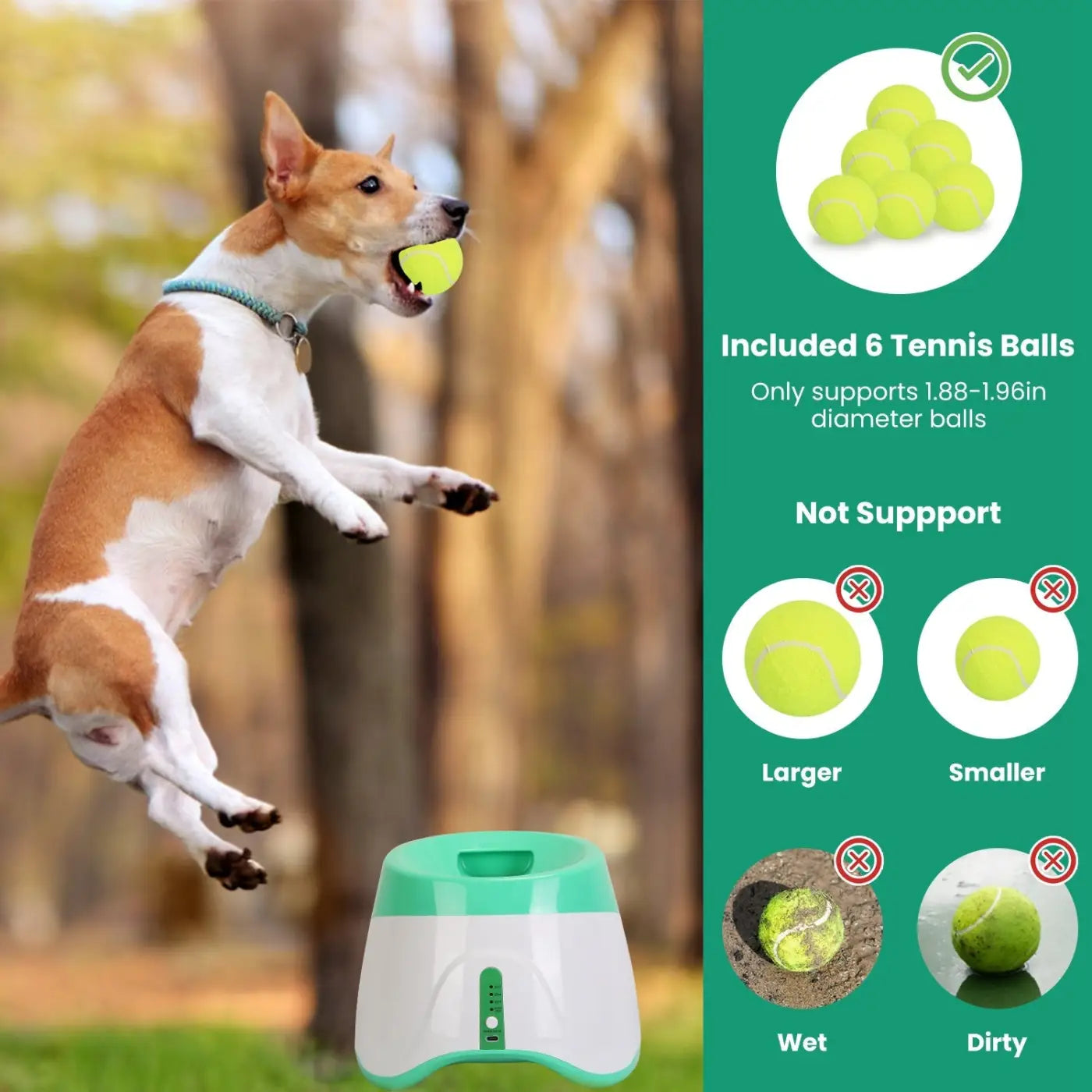 The Ball Depot dog ball: Automatic Dog Ball Launcher