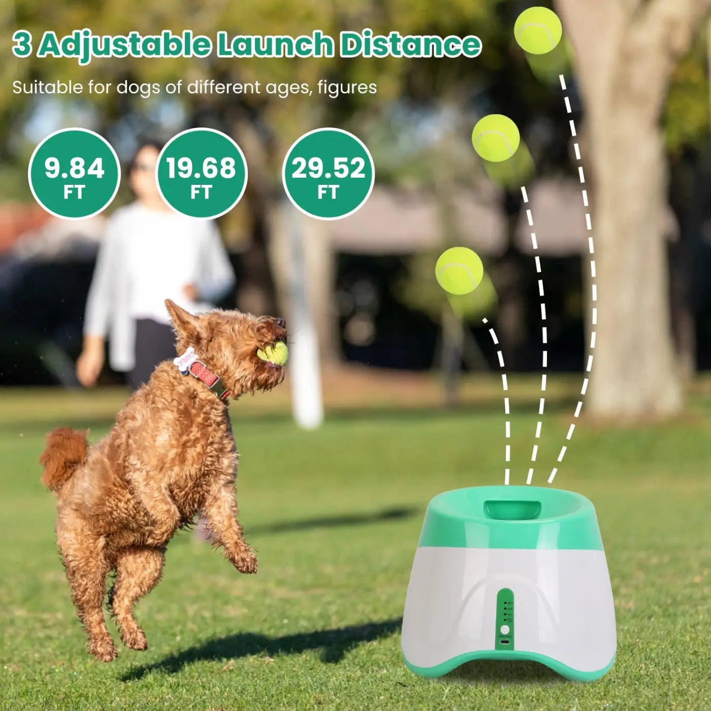 The Ball Depot dog ball: Automatic Dog Ball Launcher