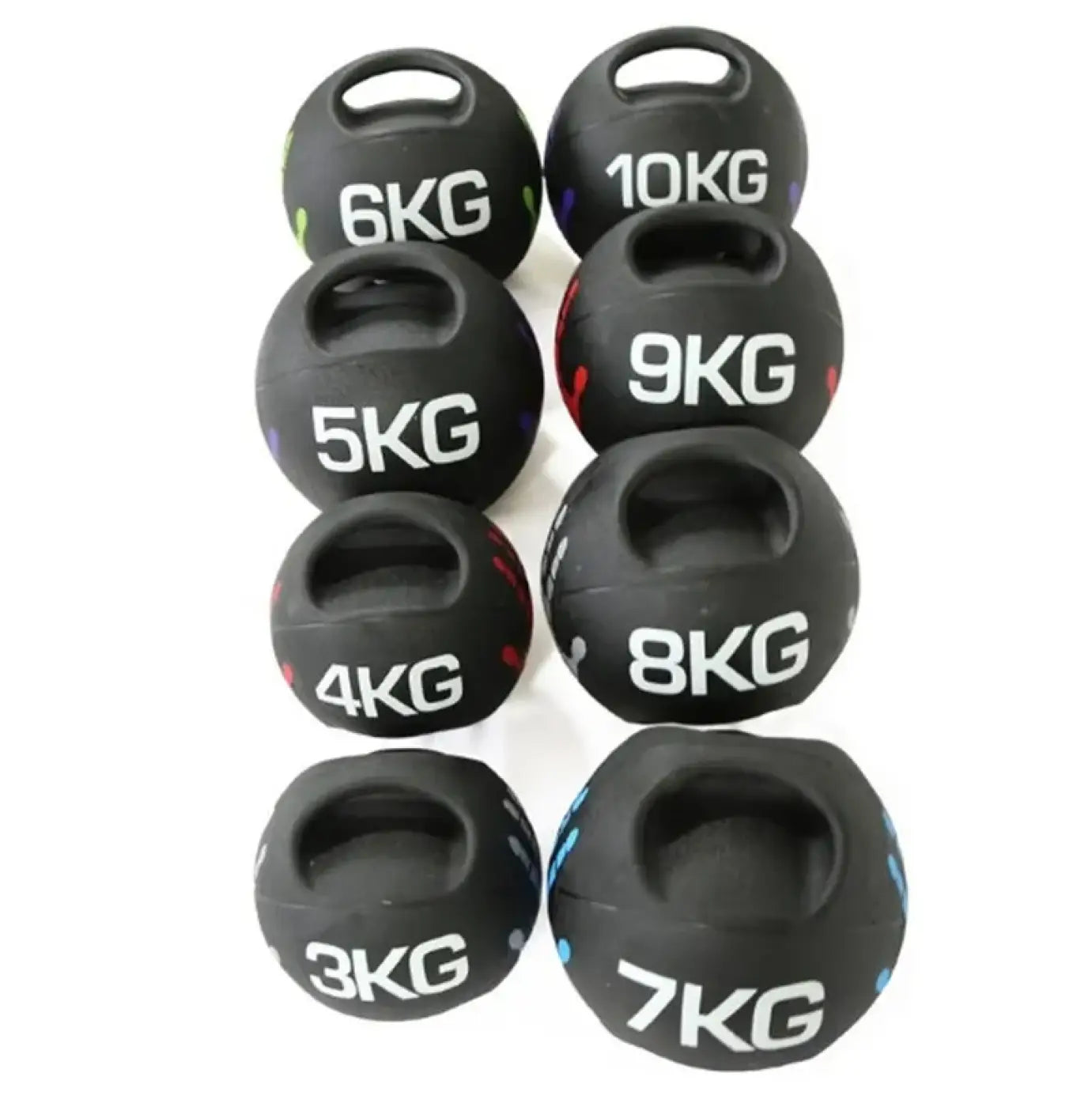 The Ball Depot : AW Cheap Price Gym Training Medicine Ball Handle Exercise TPR Rubber Weighted Ball 3kgs-10kgs Hand Grip Eco-Friendly Combo Set