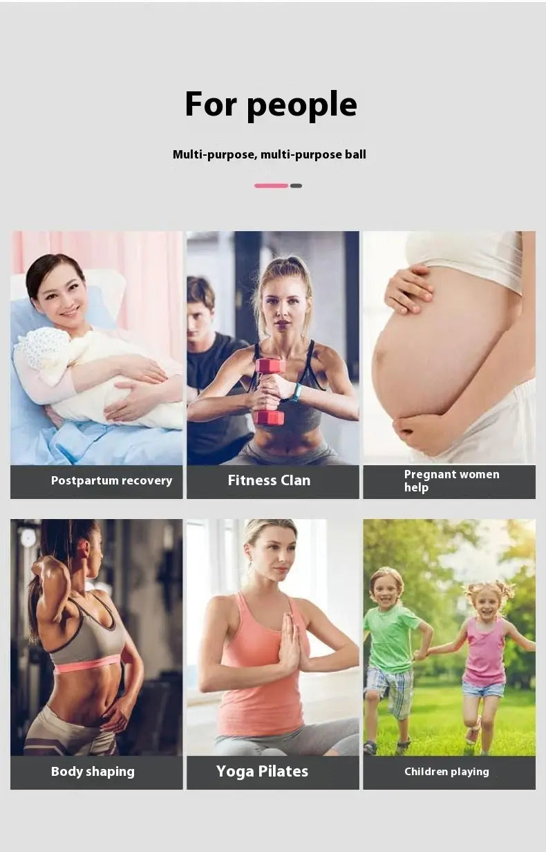 Pelvic Floor Muscle Training Fitness Ball for postpartum recovery, fitness training, pregnancy support