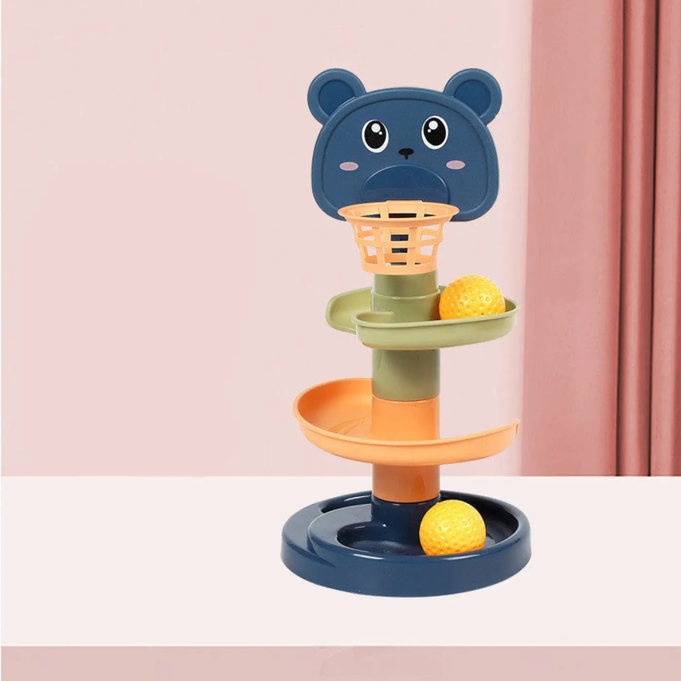The Ball Depot baby balls: Baby Jenga Rolling Tower Ball Toy