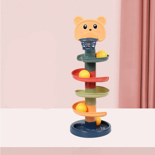 The Ball Depot baby balls: Baby Jenga Rolling Tower Ball Toy