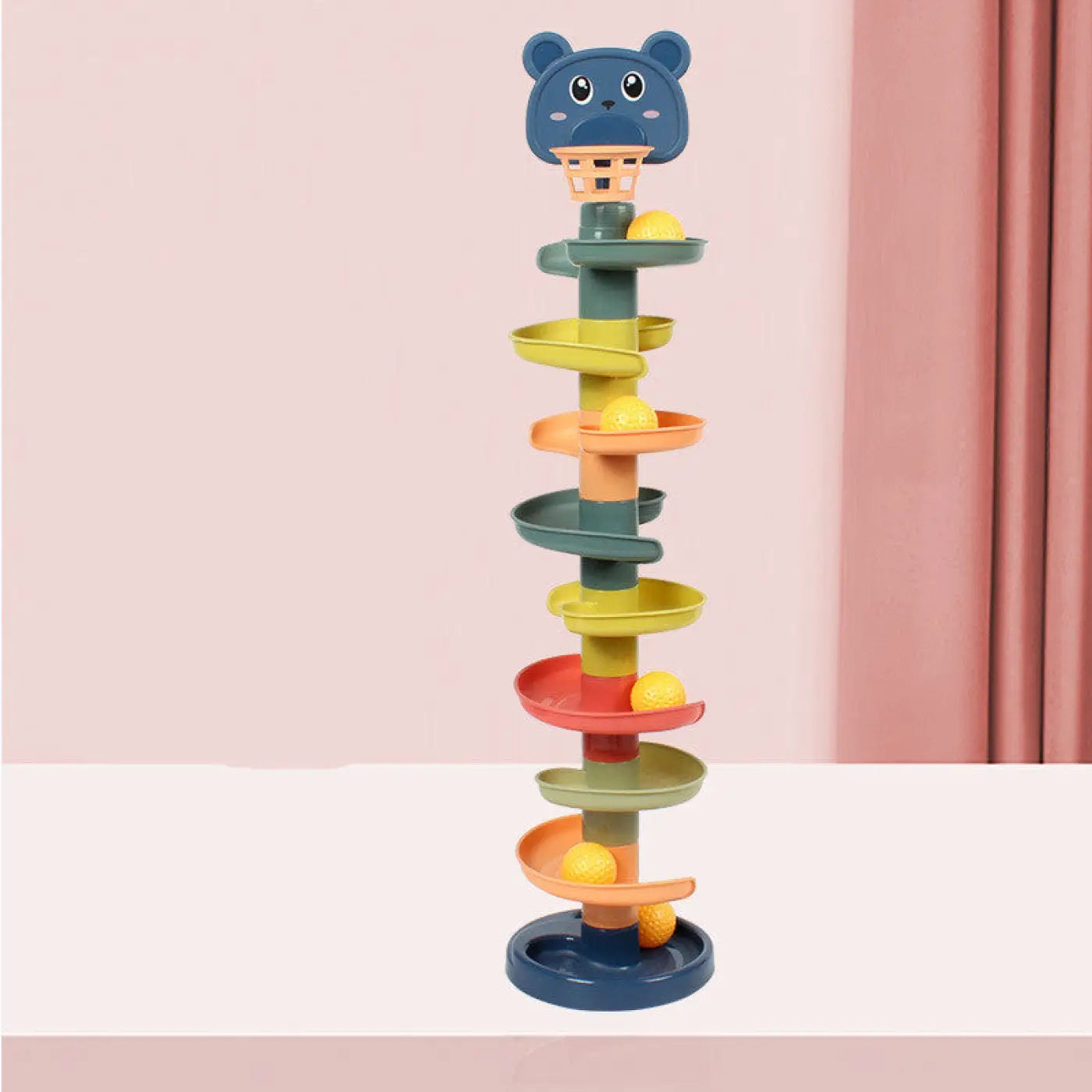 The Ball Depot baby balls: Baby Jenga Rolling Tower Ball Toy