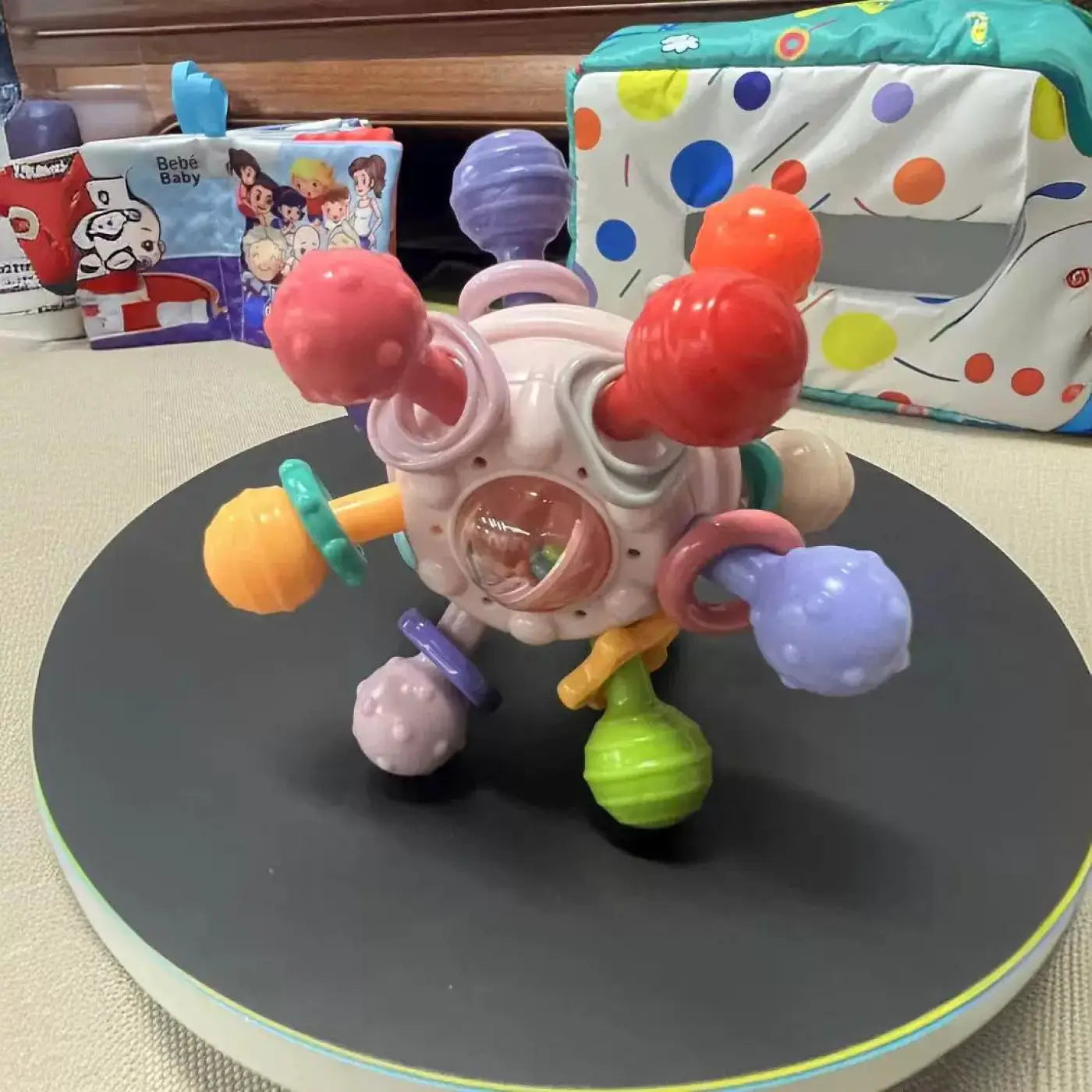 The Ball Depot baby balls: Baby Manhattan Finger Ball Rattle Toy