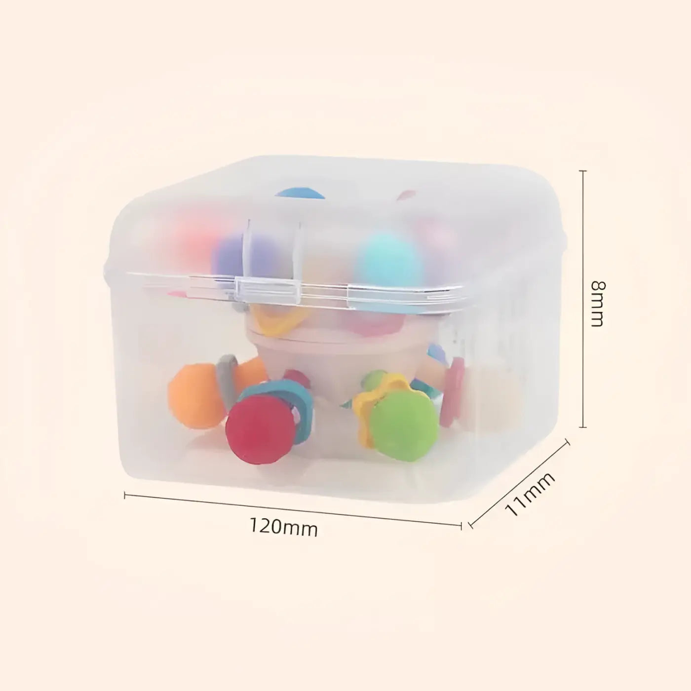 The Ball Depot baby balls: Baby Manhattan Finger Ball Rattle Toy