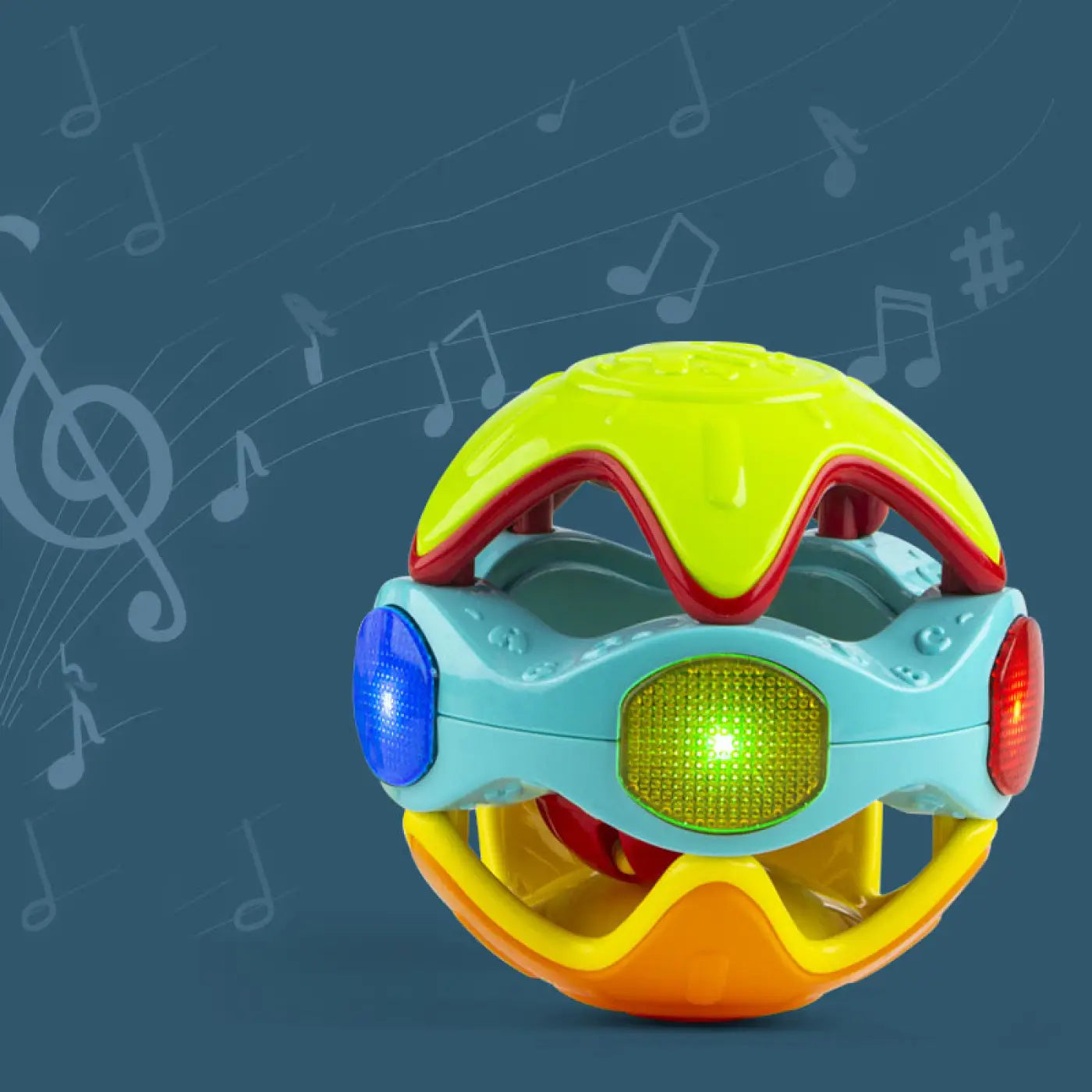 The Ball Depot baby balls: Baby Rolling Educational Ball