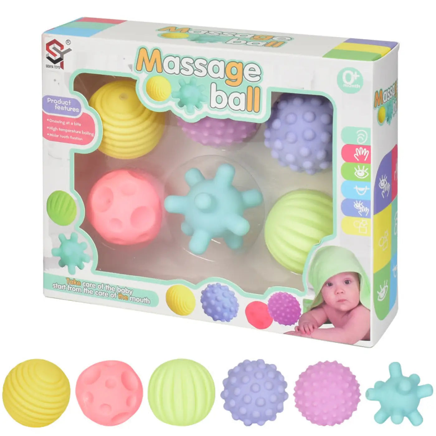 The Ball Depot sensory ball: Baby Sensory balls