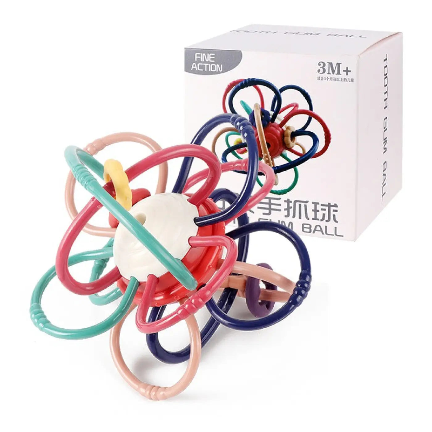 The Ball Depot baby balls: Baby Toy Rotating Manhattan Hand Ball