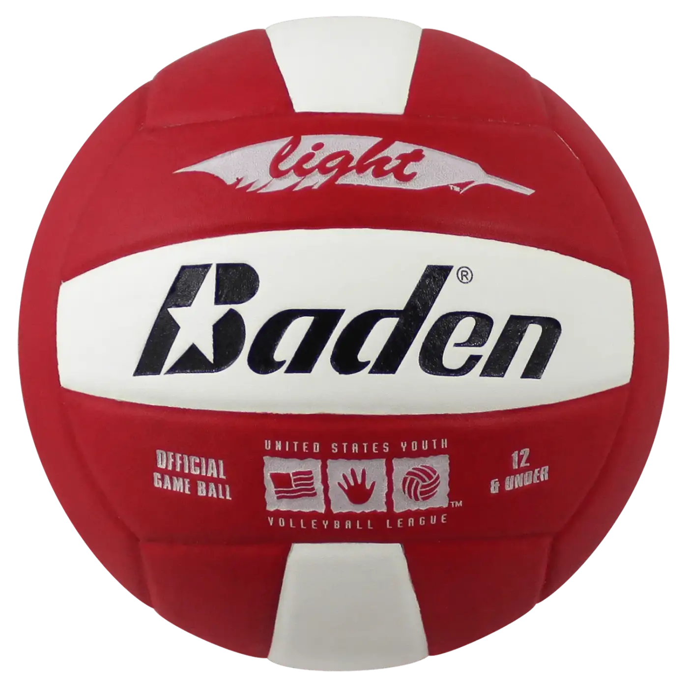 The Ball Depot volleyball: Baden 12U Light Microfiber Volleyball