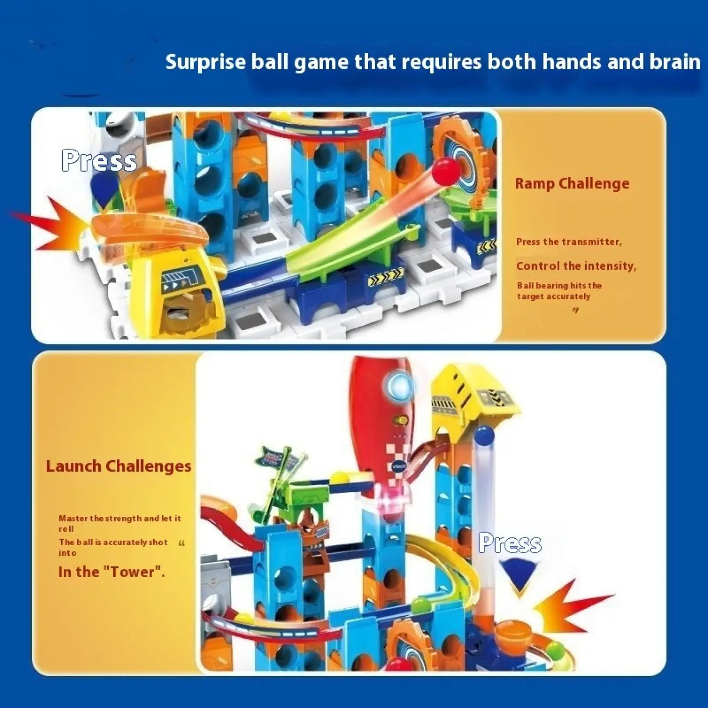 The Ball Depot ball game: Ball Adventure Educational Assembled Toys