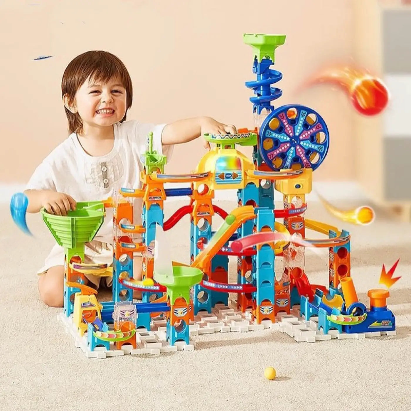 The Ball Depot ball game: Ball Adventure Educational Assembled Toys