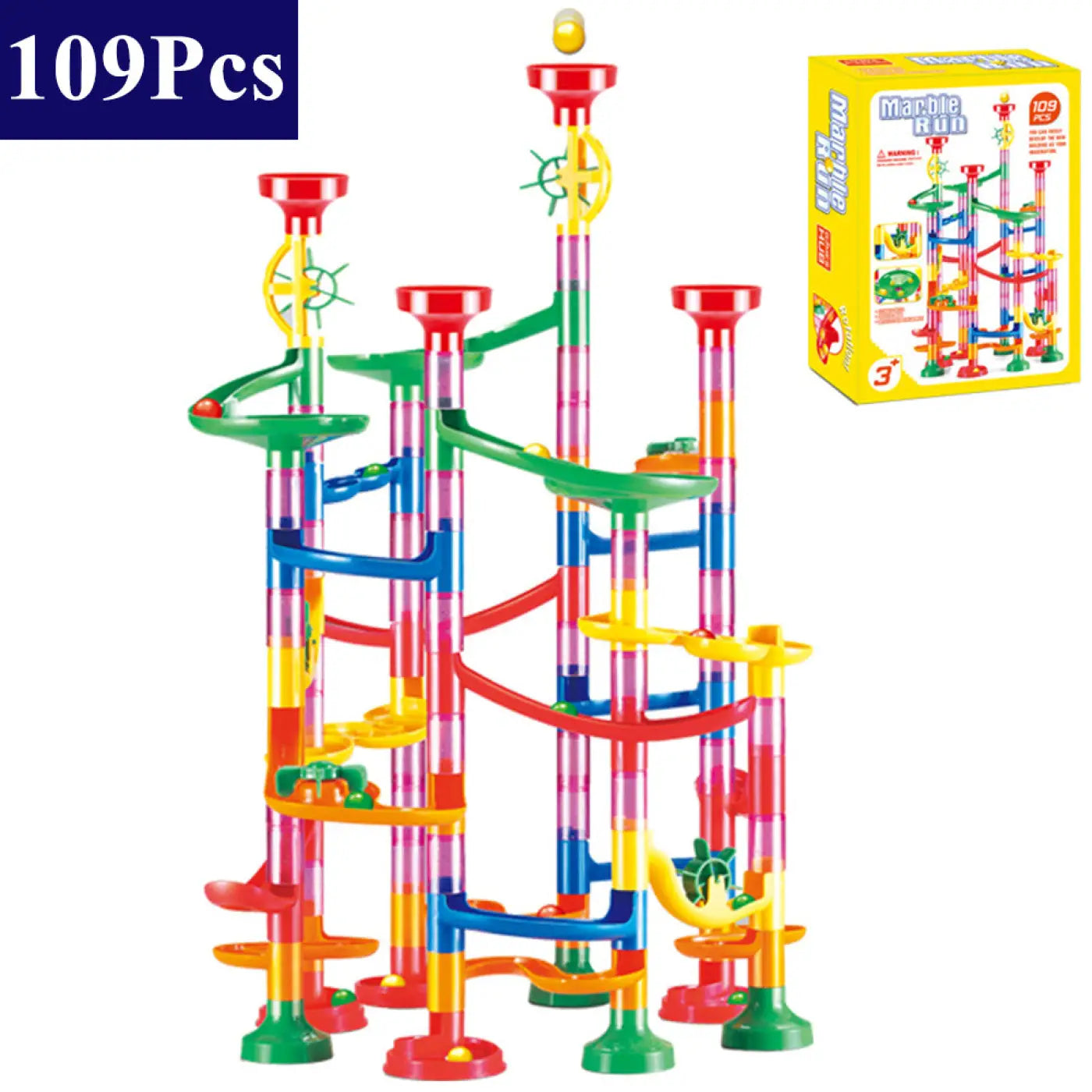 The Ball Depot kids balls: Ball track slide marble toy