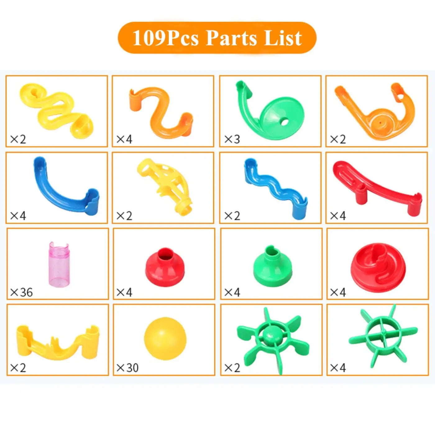 The Ball Depot kids balls: Ball track slide marble toy