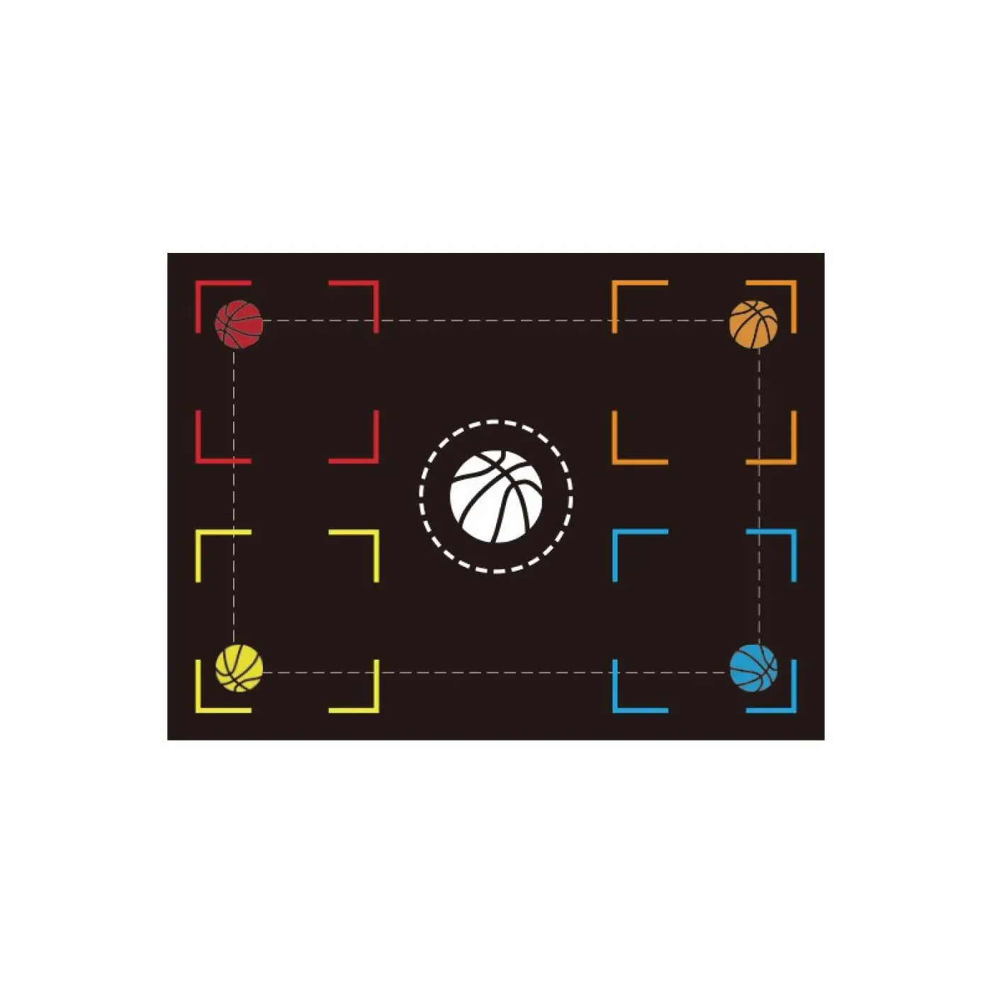 The Ball Depot basketball: Basketball Training Mat