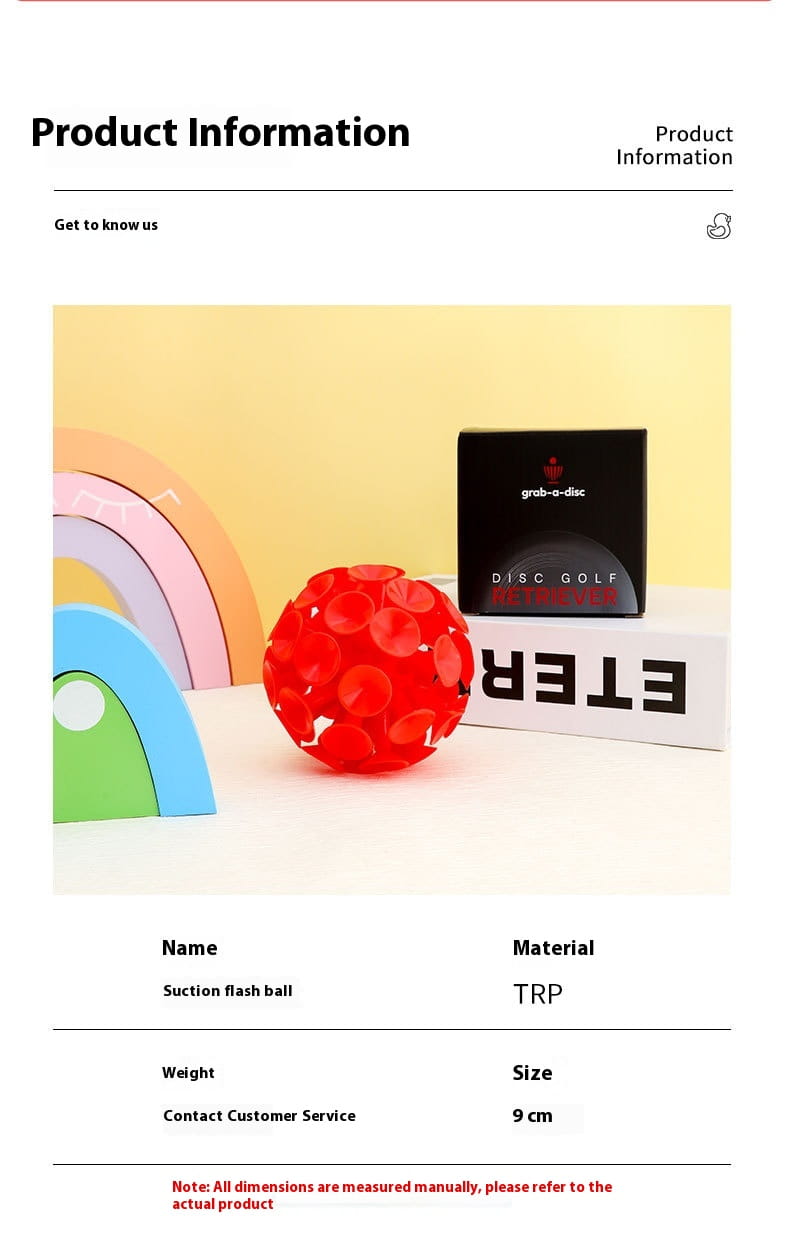 Sucker Ball - front view