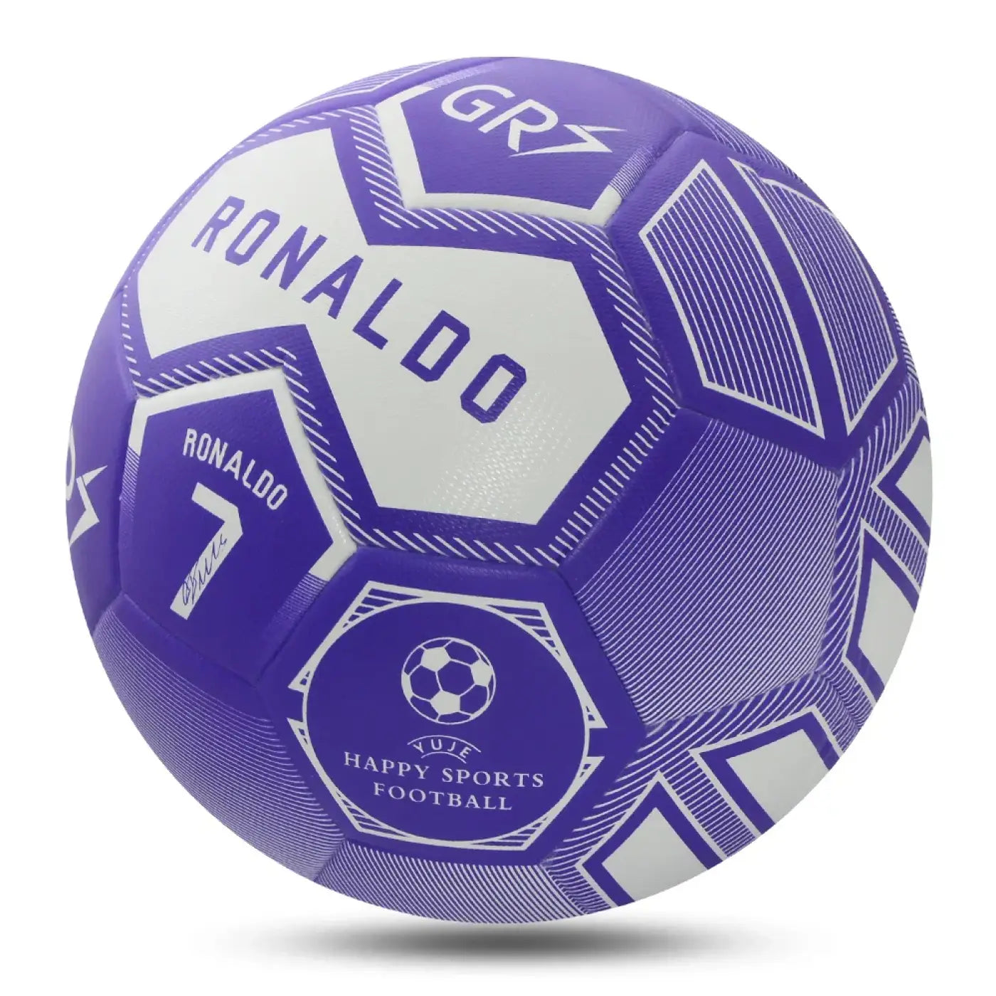 The Ball Depot soccer ball: Black/Purple Soccer Ball For Training And Matches