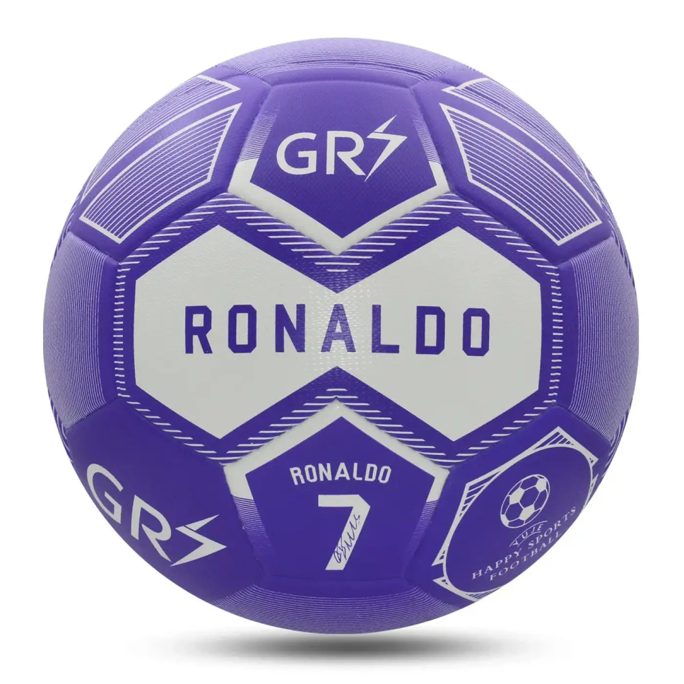 The Ball Depot soccer ball: Black/Purple Soccer Ball For Training And Matches