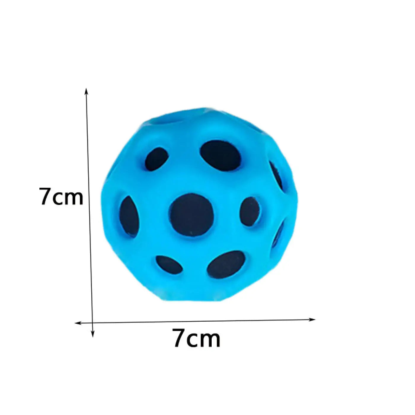 The Ball Depot bouncy ball: Bounce High Holed Balls