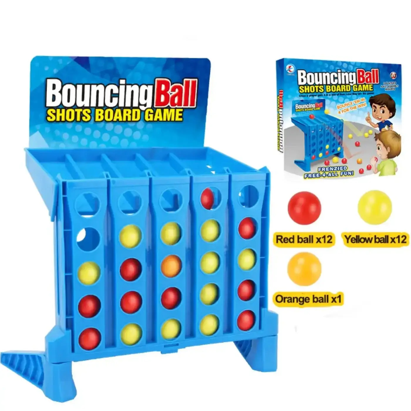 The Ball Depot ball game: Bouncing Ball Shots Board Game
