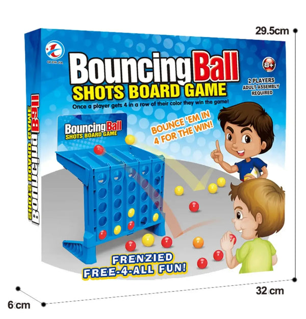 The Ball Depot ball game: Bouncing Ball Shots Board Game