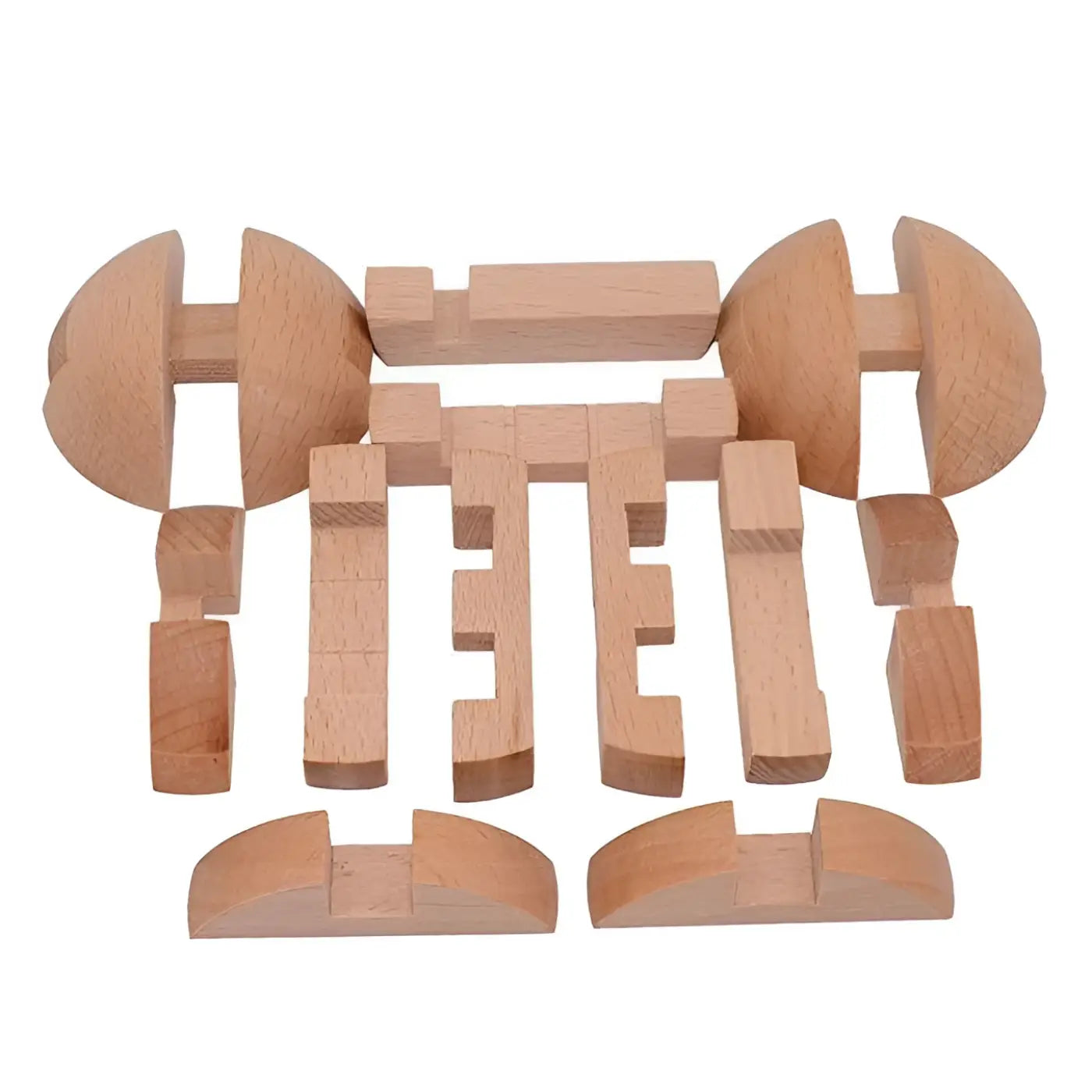 The Ball Depot puzzle ball: Brain Teaser Wooden Puzzle Ball