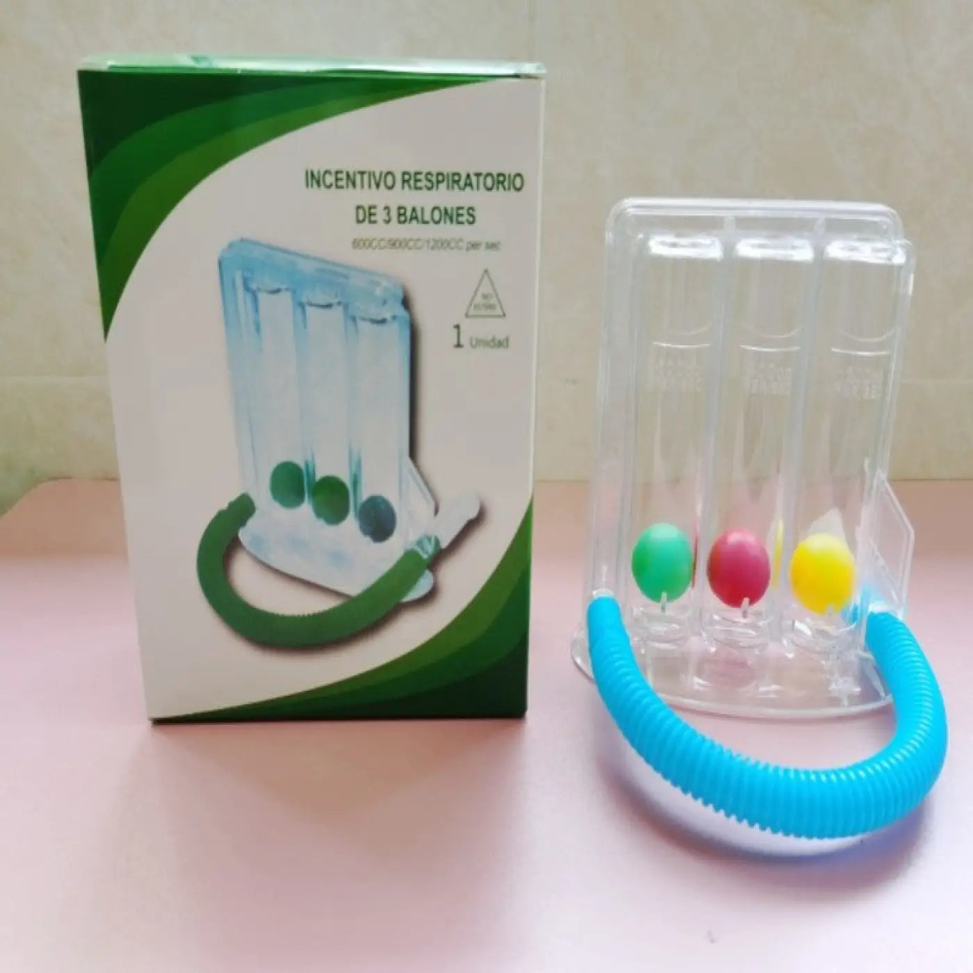 The Ball Depot training ball: Breathing Trainer Three-ball Instrument Vital Capacity Training