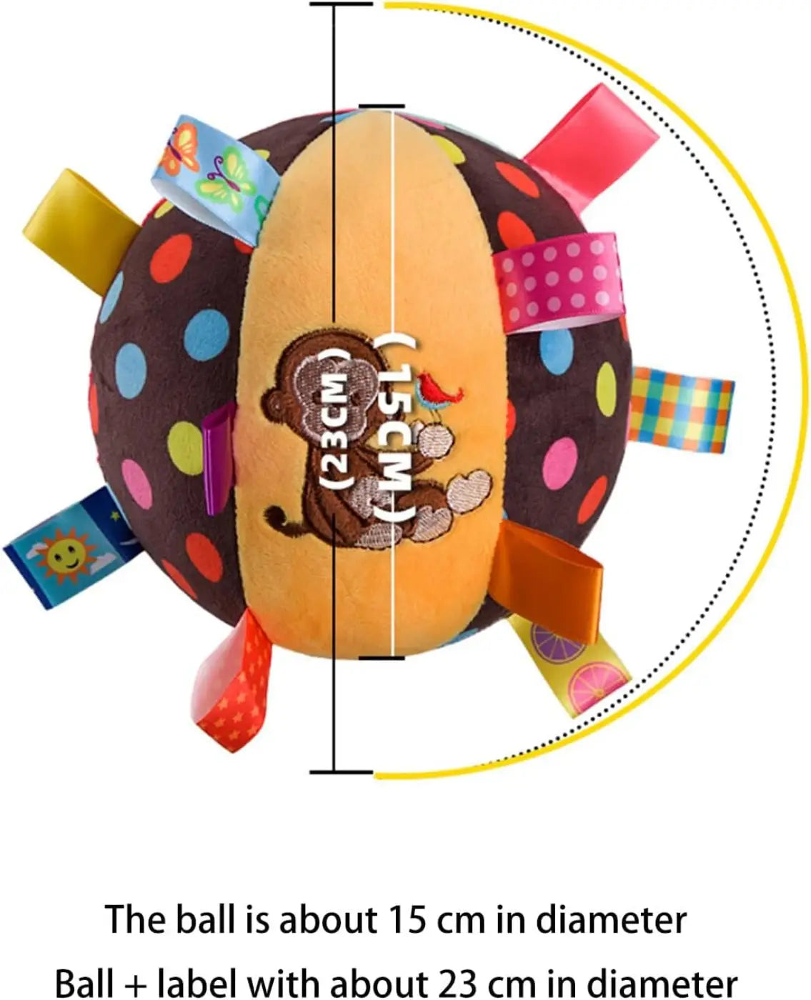 The Ball Depot dog ball: Built-in Chimes And Squeaky Balls For Dogs
