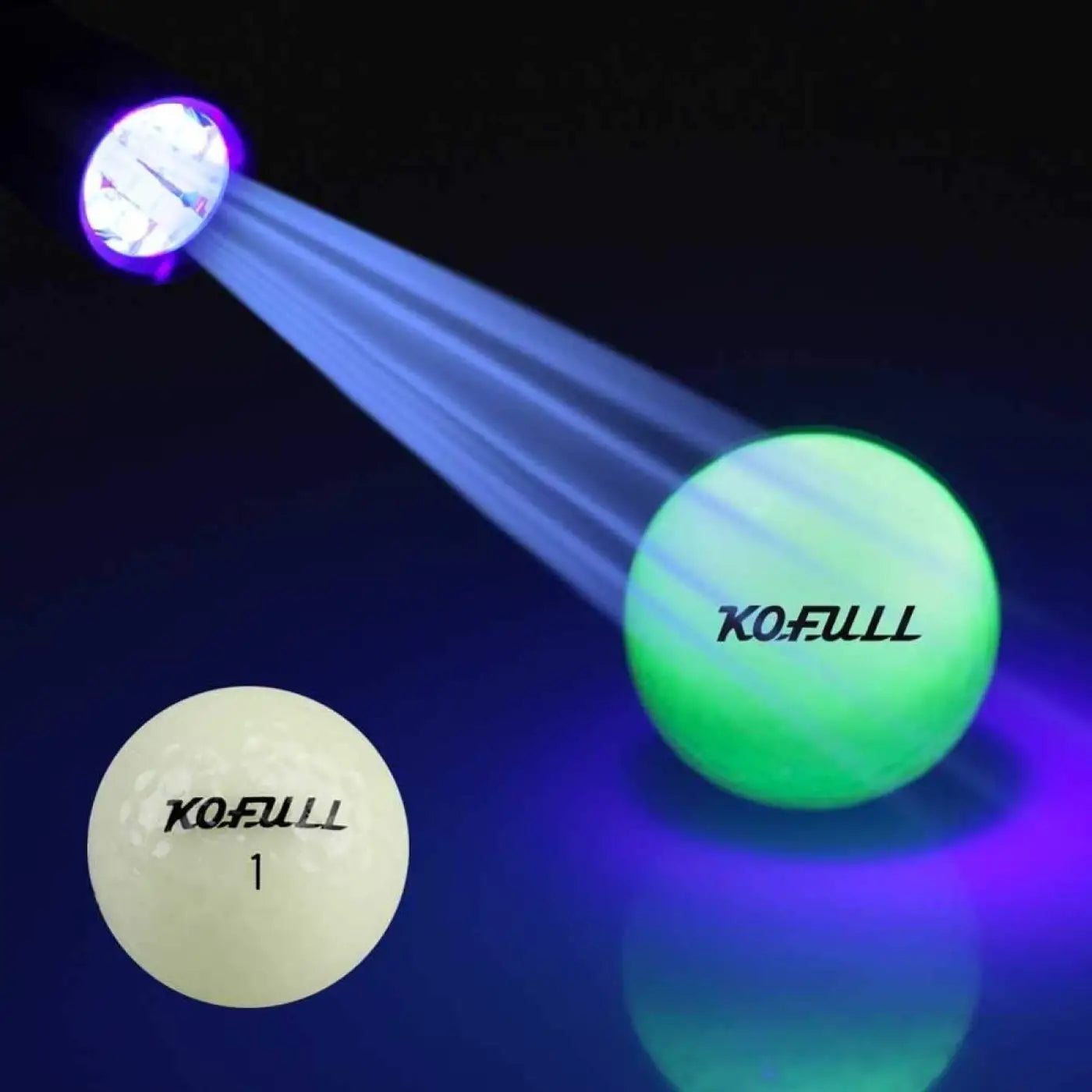 The Ball Depot golf ball: Business Gift Of Practice Glow Golf Ball