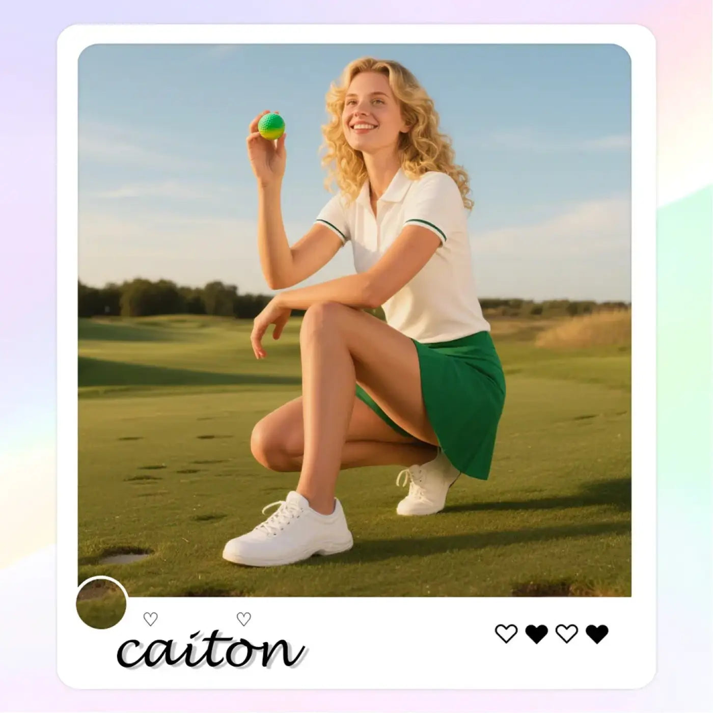 The Ball Depot golf ball: Caiton 12/3PCS Pro Gradient Golf Balls