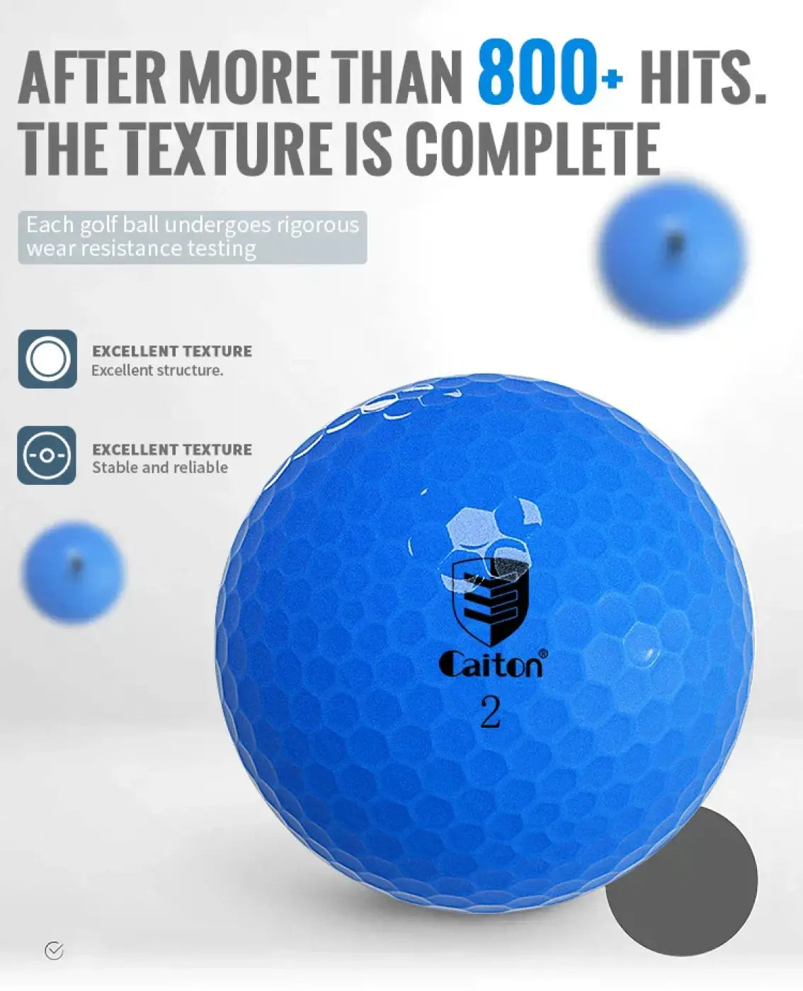 The Ball Depot golf ball: Caiton Blue Golf Balls – 6pcs or 3pcs