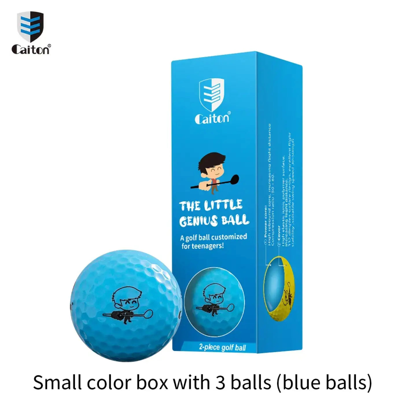 The Ball Depot golf ball: Caiton Cartoon Youth 2-Layer Long Distance Balls