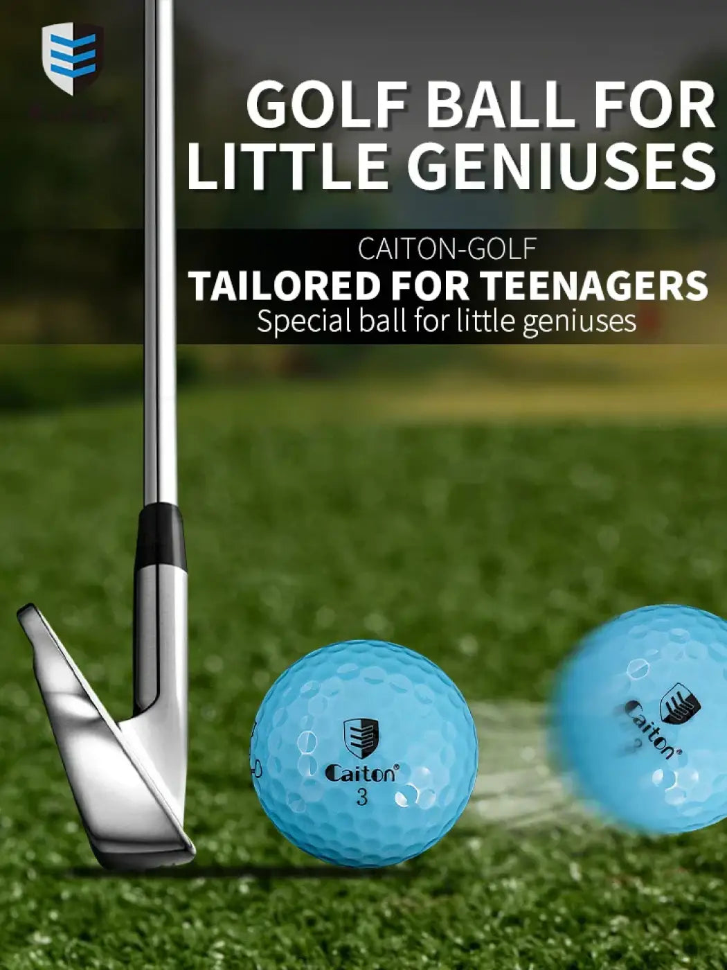 The Ball Depot golf ball: Caiton Cartoon Youth 2-Layer Long Distance Balls