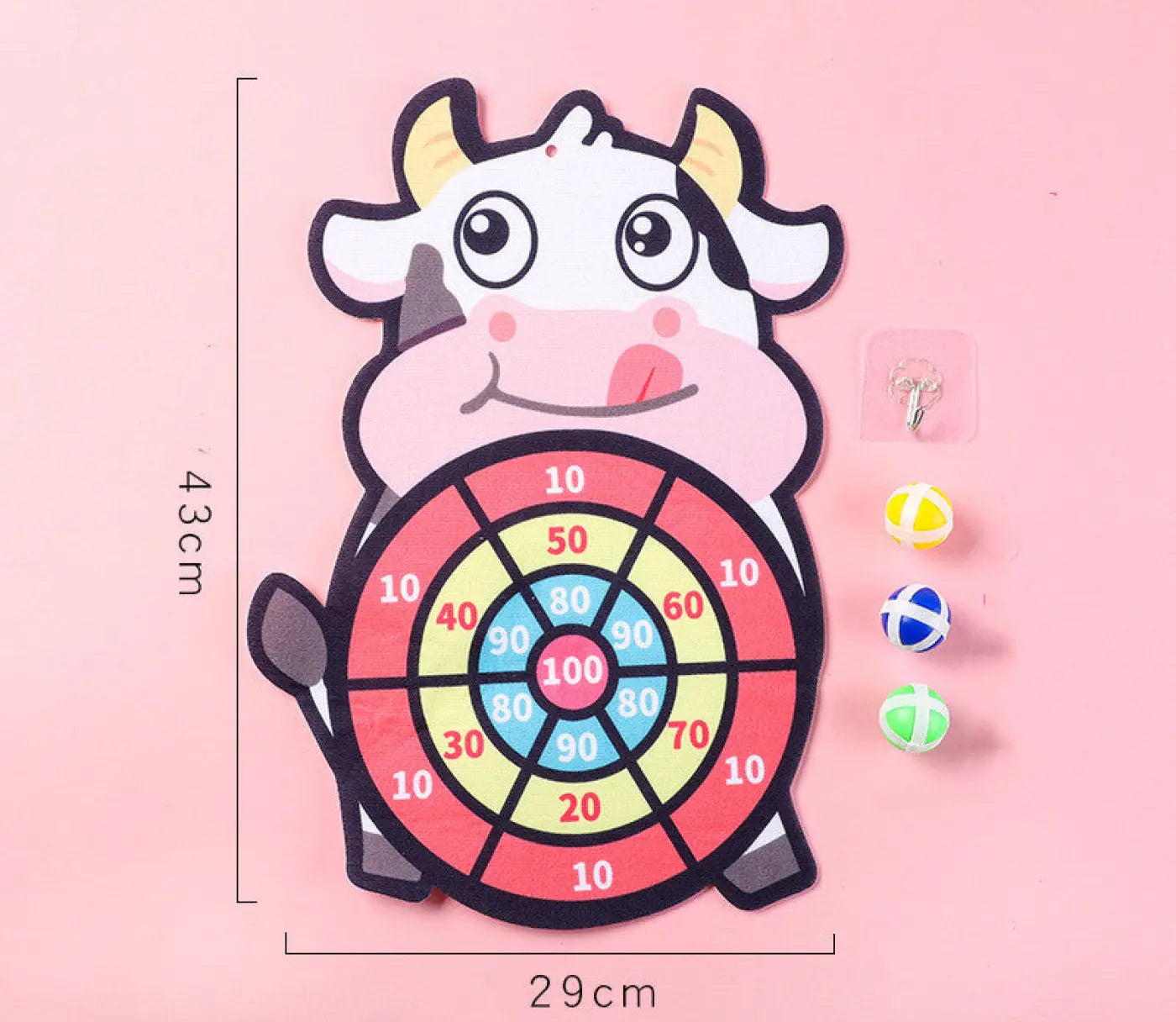 The Ball Depot ball game: Cartoon Ball Dart Board