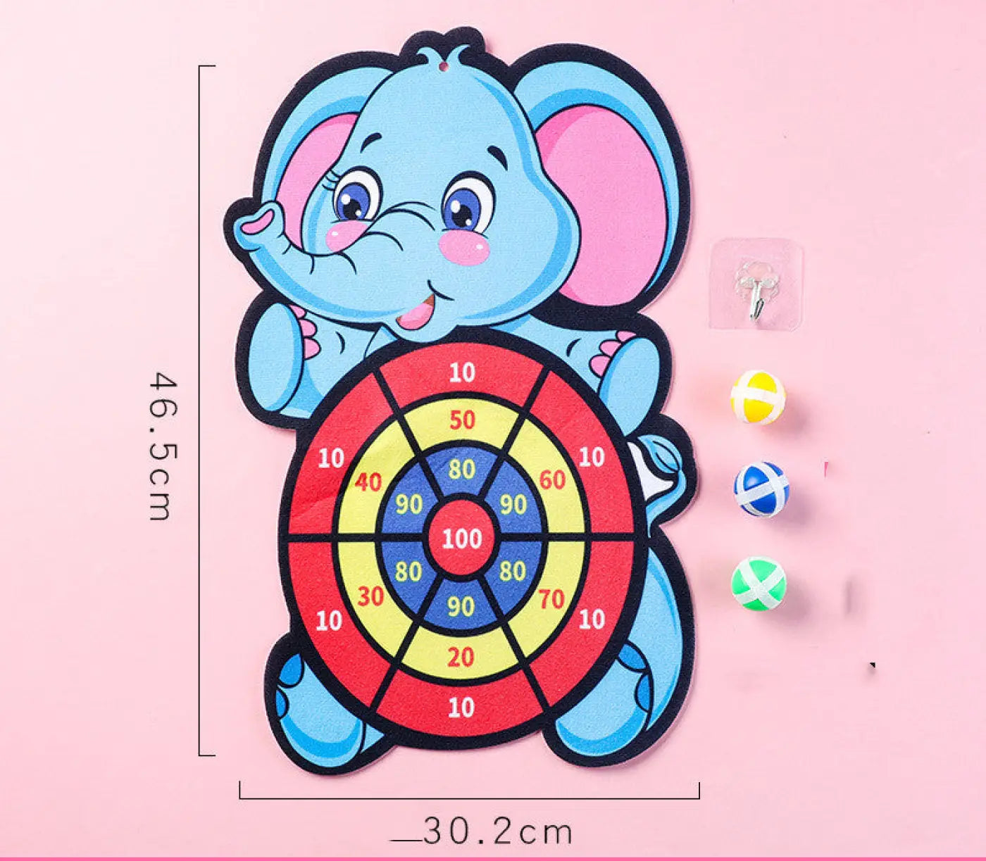The Ball Depot ball game: Cartoon Ball Dart Board