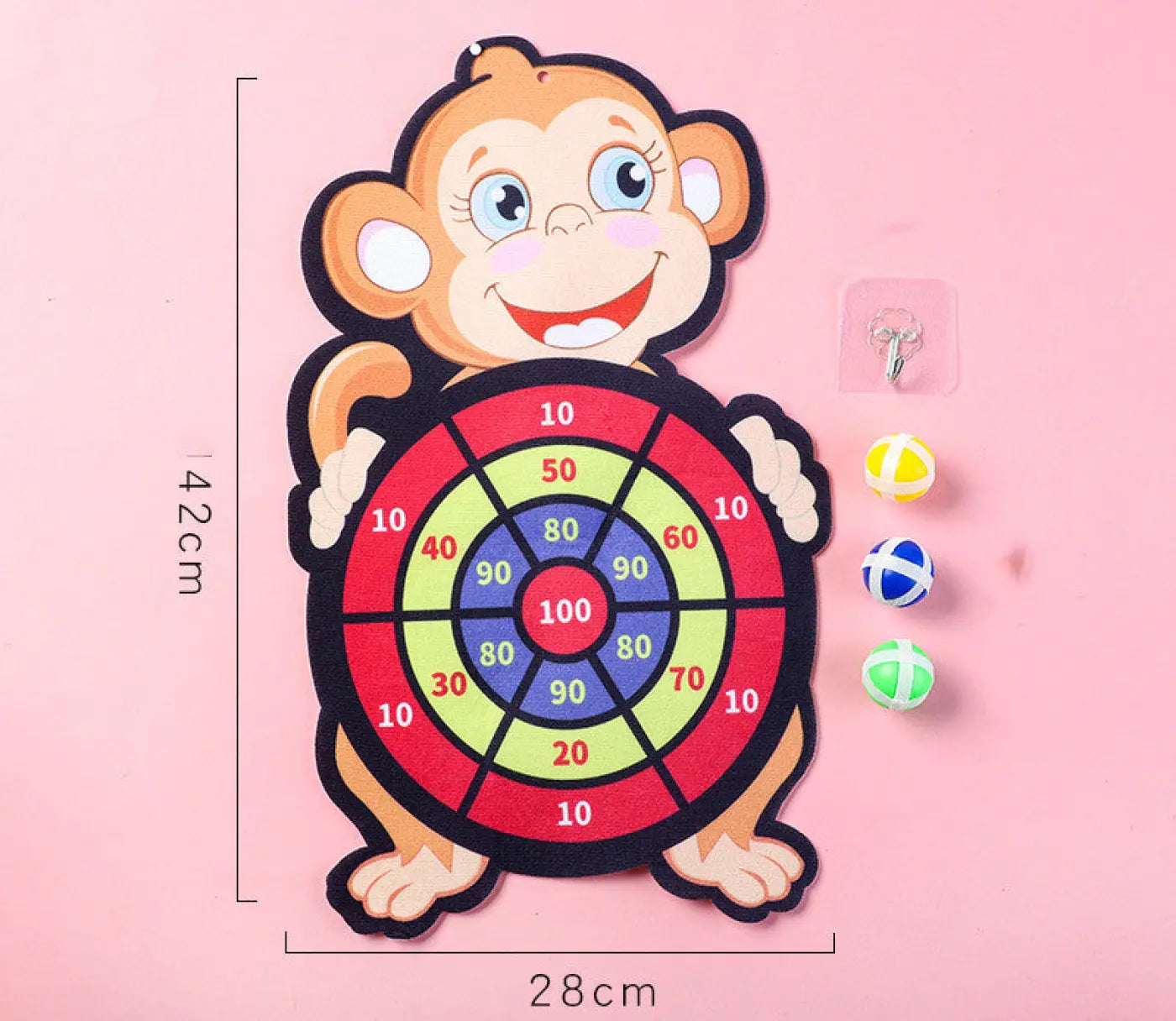 The Ball Depot ball game: Cartoon Ball Dart Board