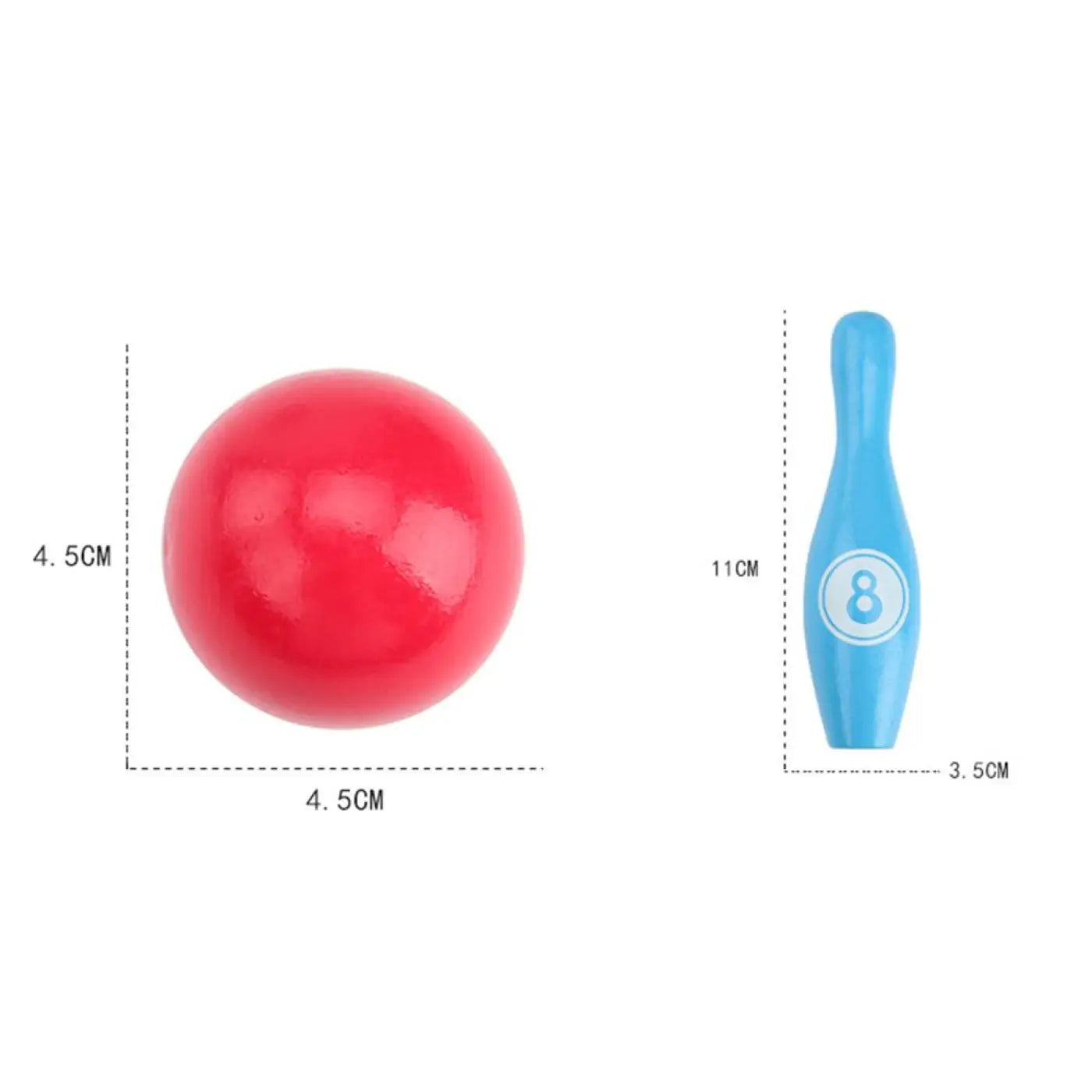 The Ball Depot Accessories: Cartoon digital bowling toy